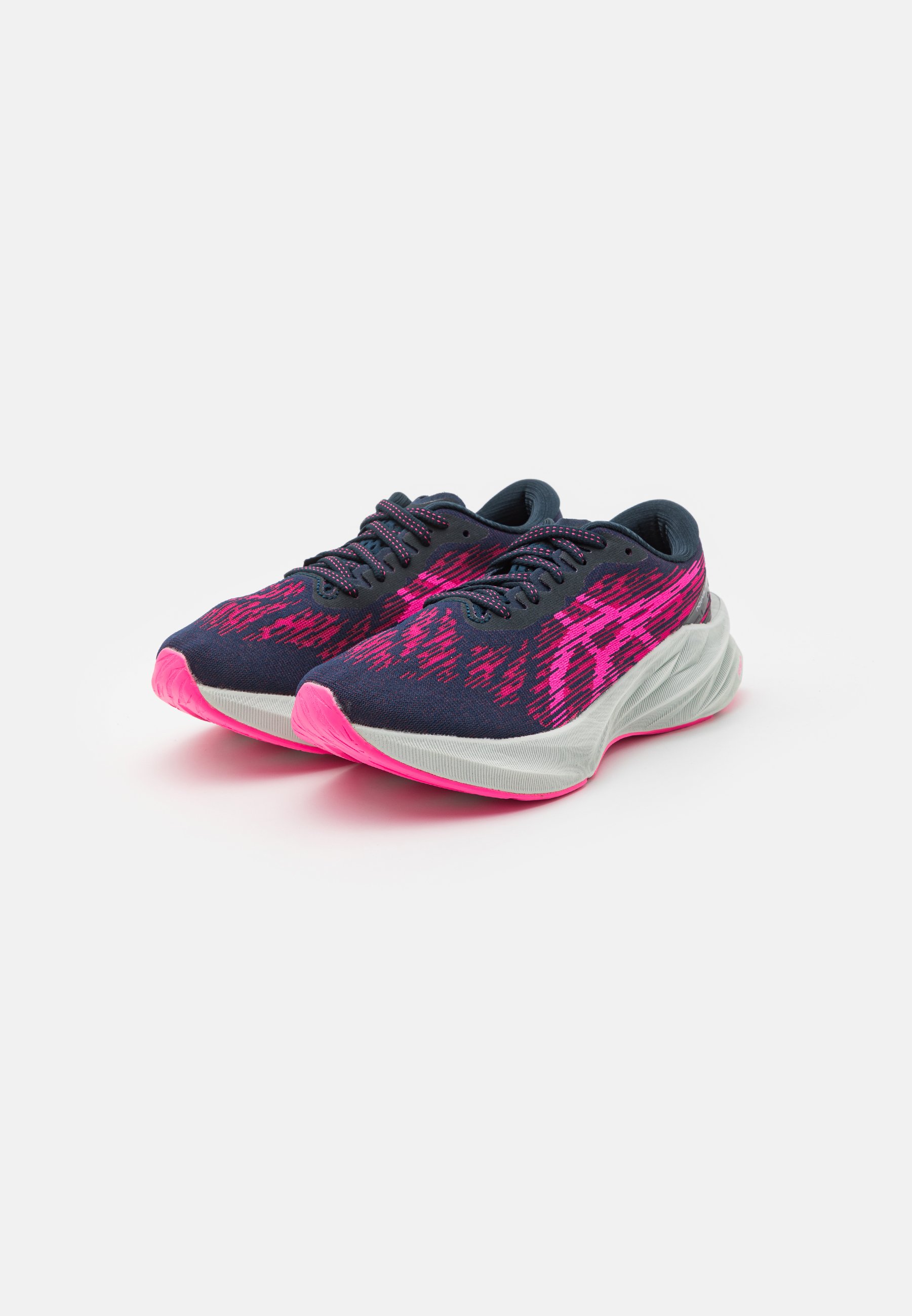 ASICS NOVABLAST 3 - Neutral running shoes - french blue/hot pink/dark blue