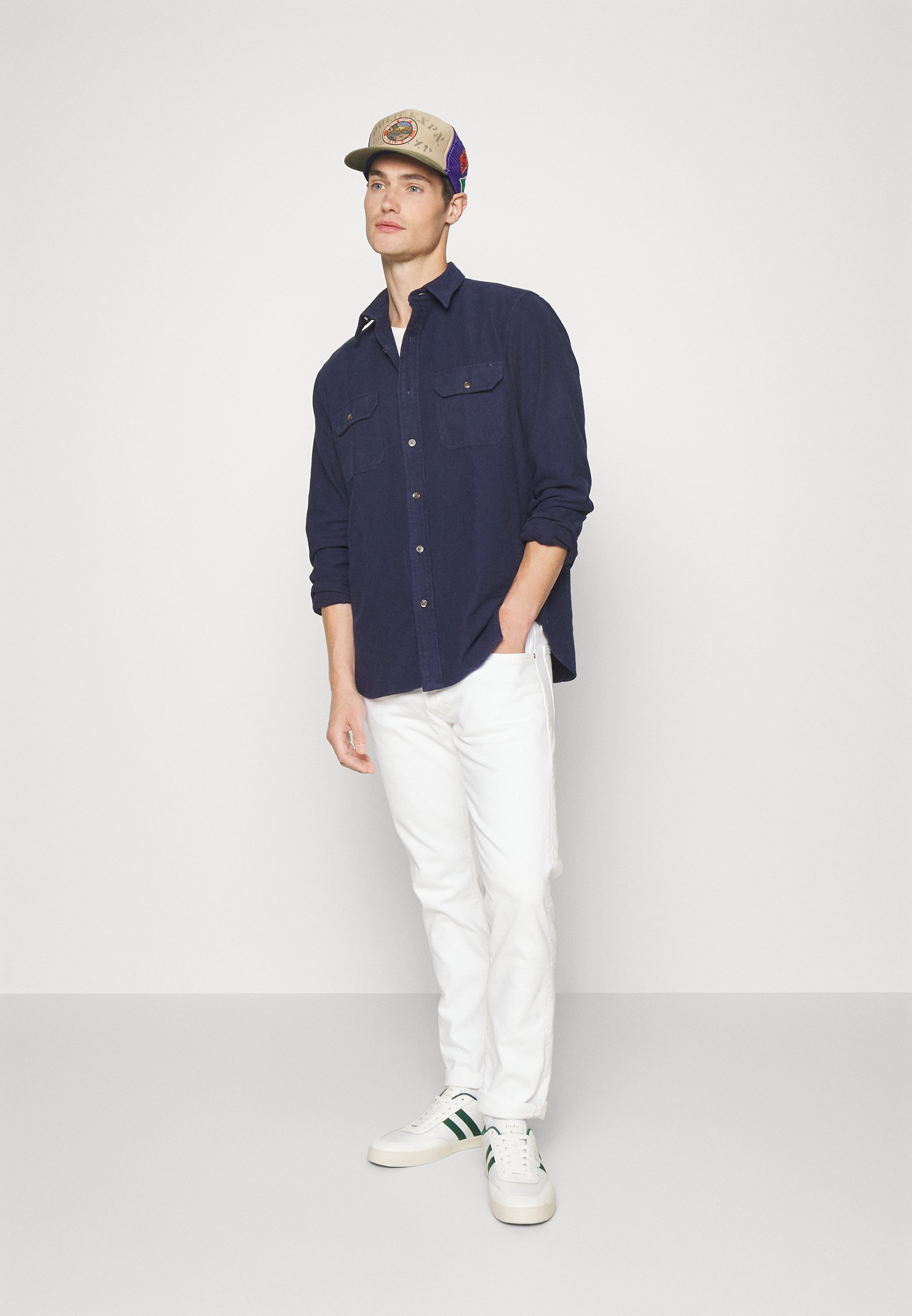 Polo Ralph Lauren LONG SLEEVE SPORT SHIRT - Shirt - navy/dark blue