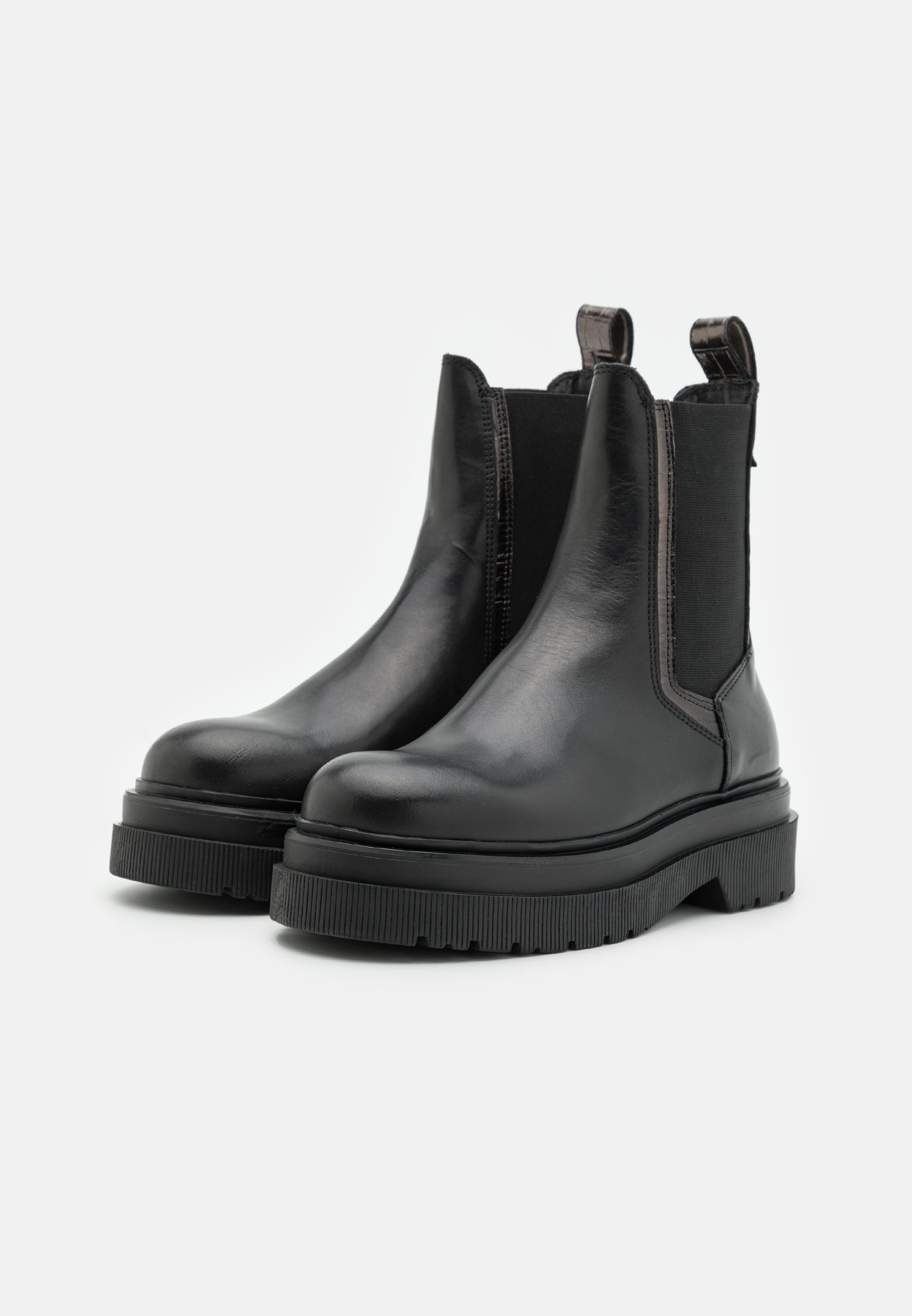 Scotch & Soda ALISE - Platform ankle boots - black
