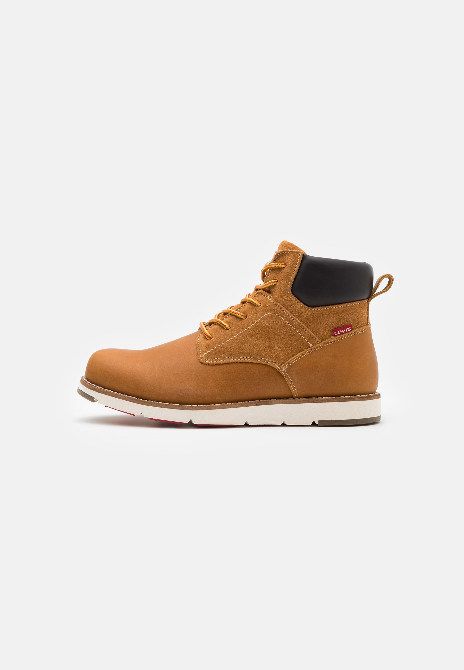 Levi's® JAX PLUS - Lace-up ankle boots - medium yellow/yellow
