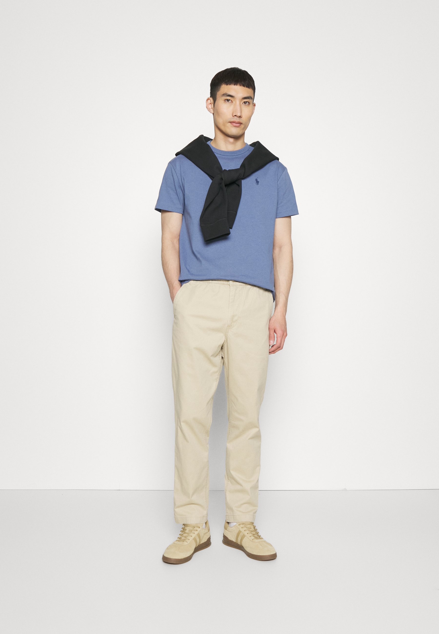 Polo Ralph Lauren PREPSTER FLAT PANT - Trousers - classic khaki/beige