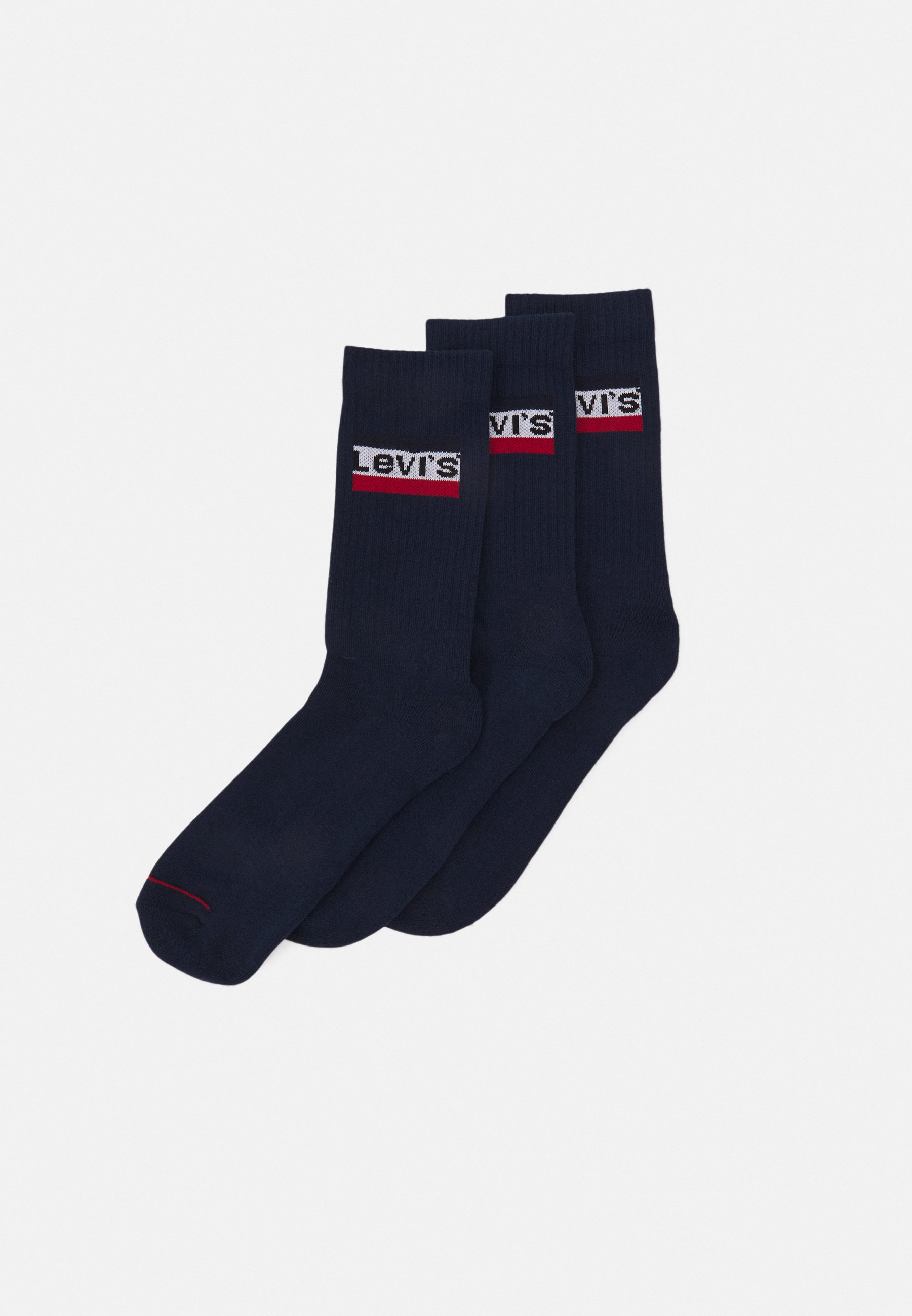 Levi's® REGULAR CUT LOGO 3PACK - Socks - dress blue/blue