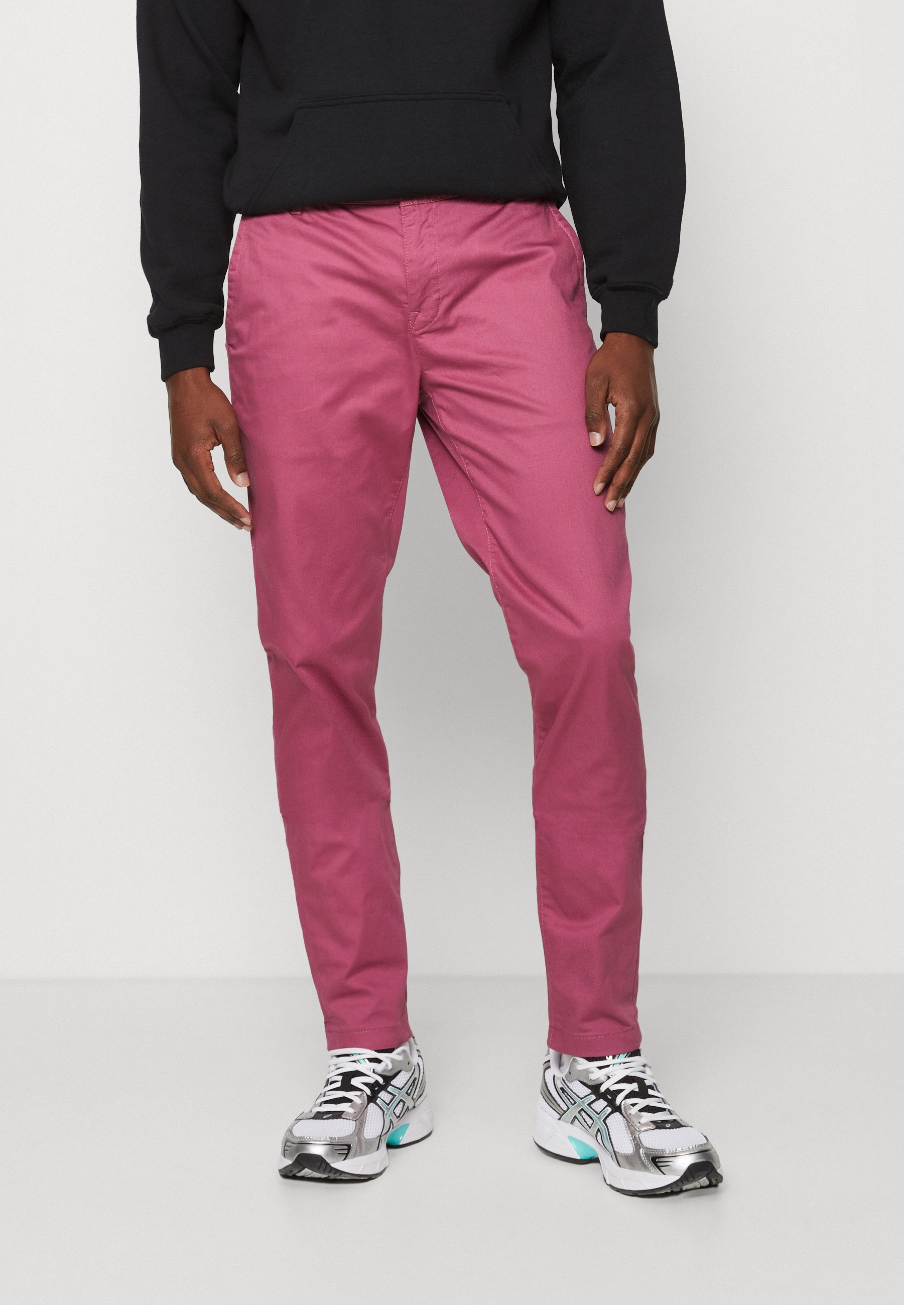 Scotch & Soda ESSENTIALS MOTT SUPER SLIM FIT - Chinos - dahlia/purple