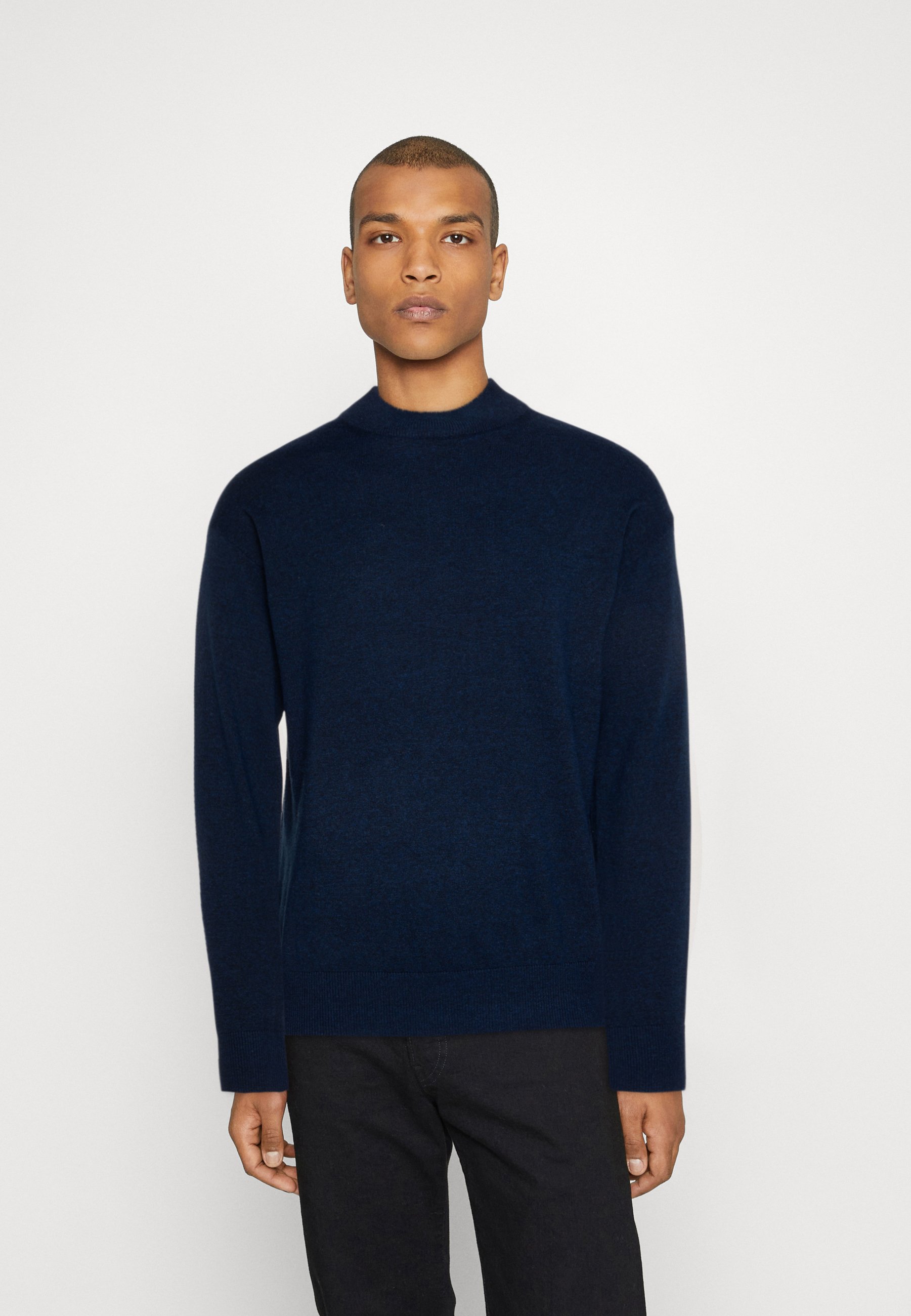 Scotch & Soda DROPPED SHOULDER BASIC - Jumper - night/dark blue