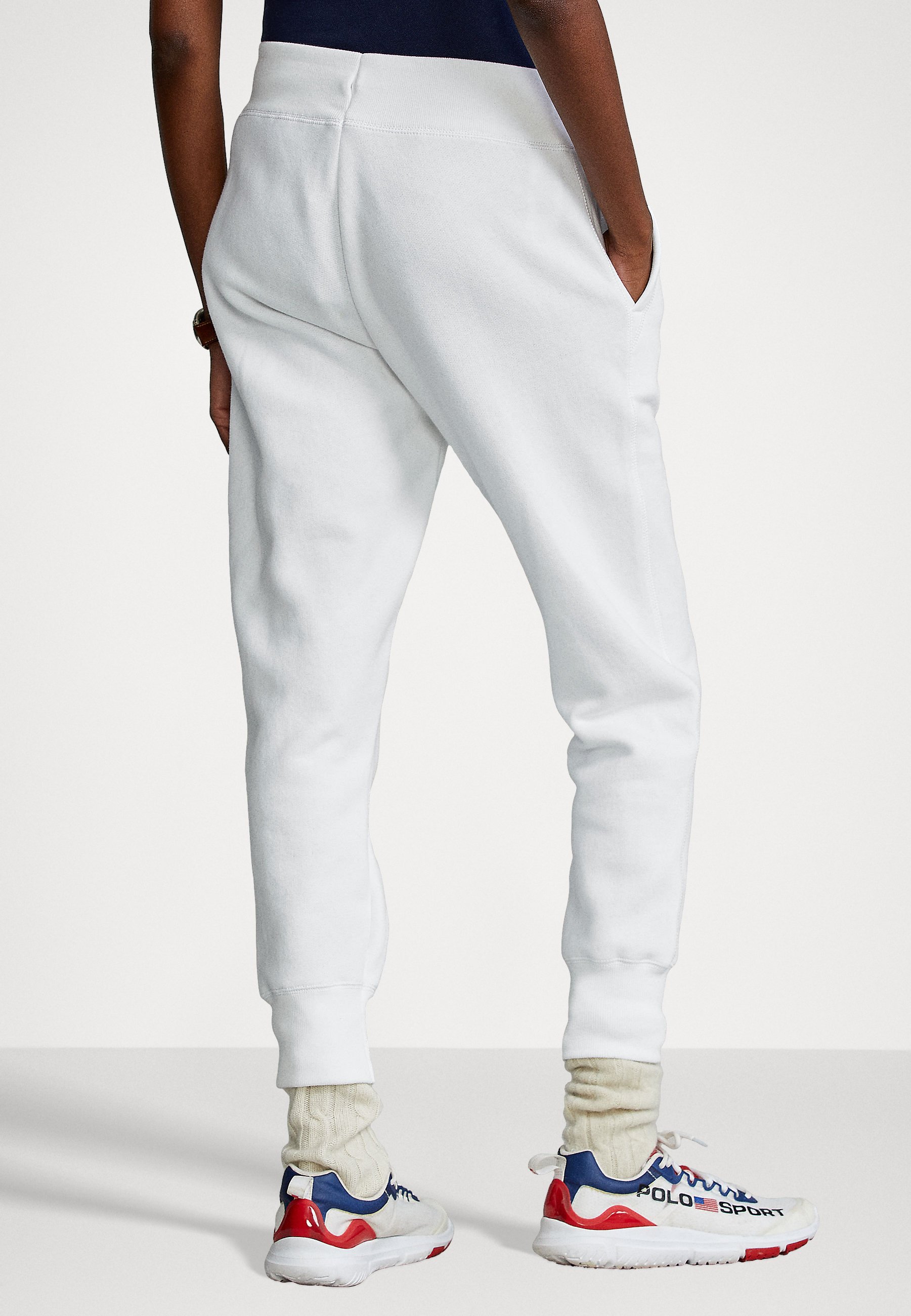 Polo Ralph Lauren PANT - Tracksuit bottoms - white