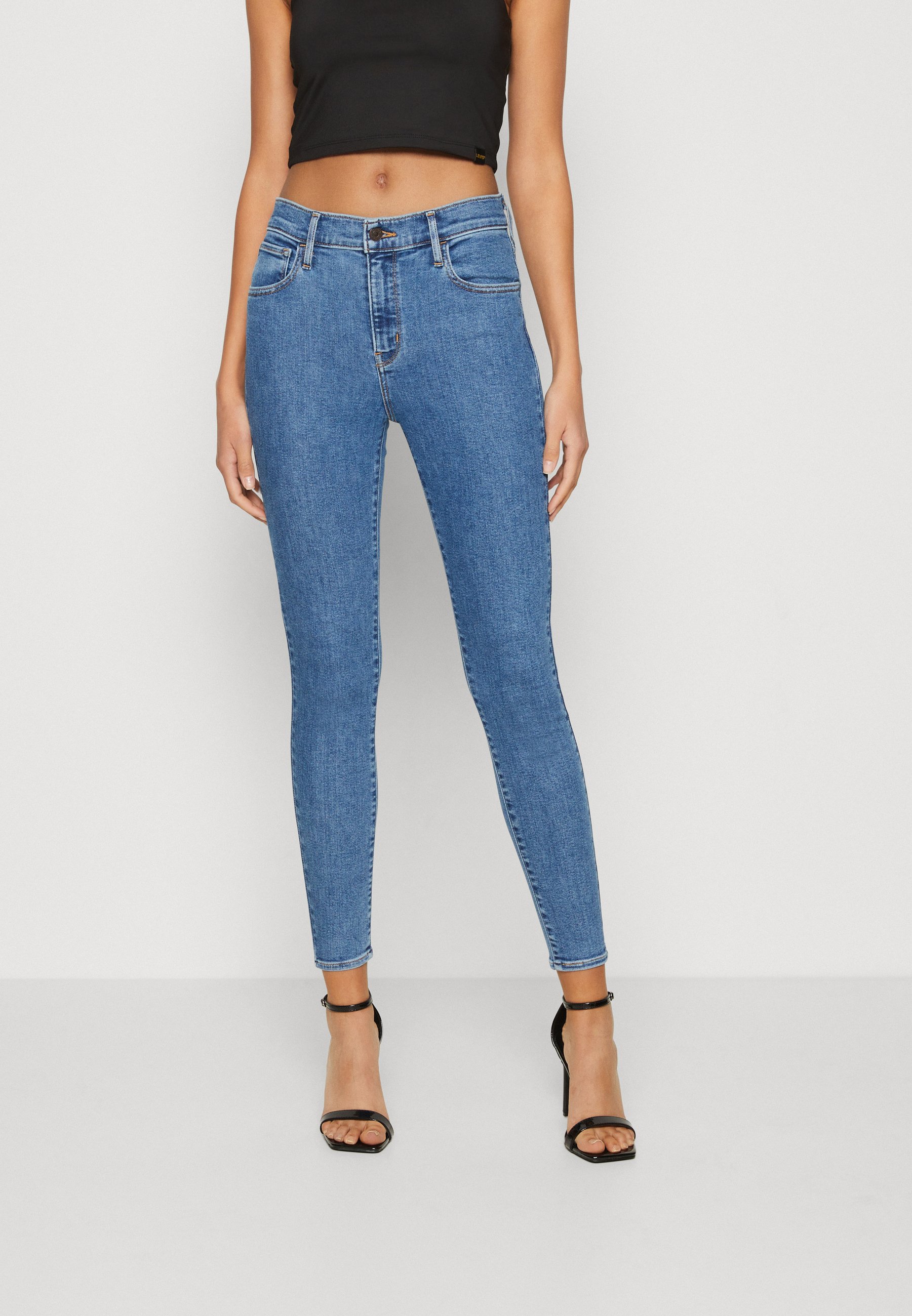 Levi's® 720™ HIGH RISE SUPER SKINNY - Jeans Skinny Fit - this is love stone/blue denim