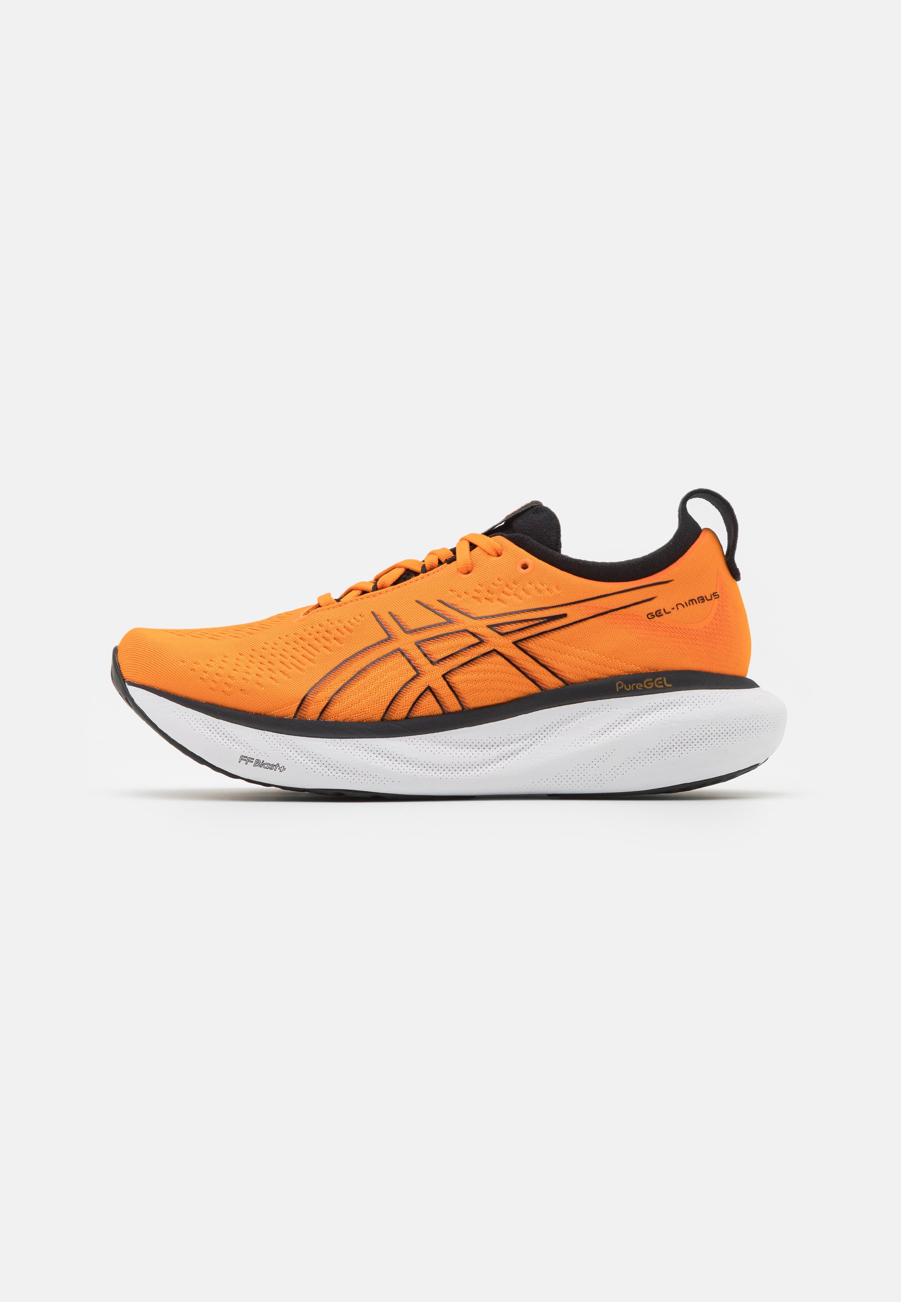 ASICS NIMBUS 25 - Neutral running shoes - bright orange/black/orange