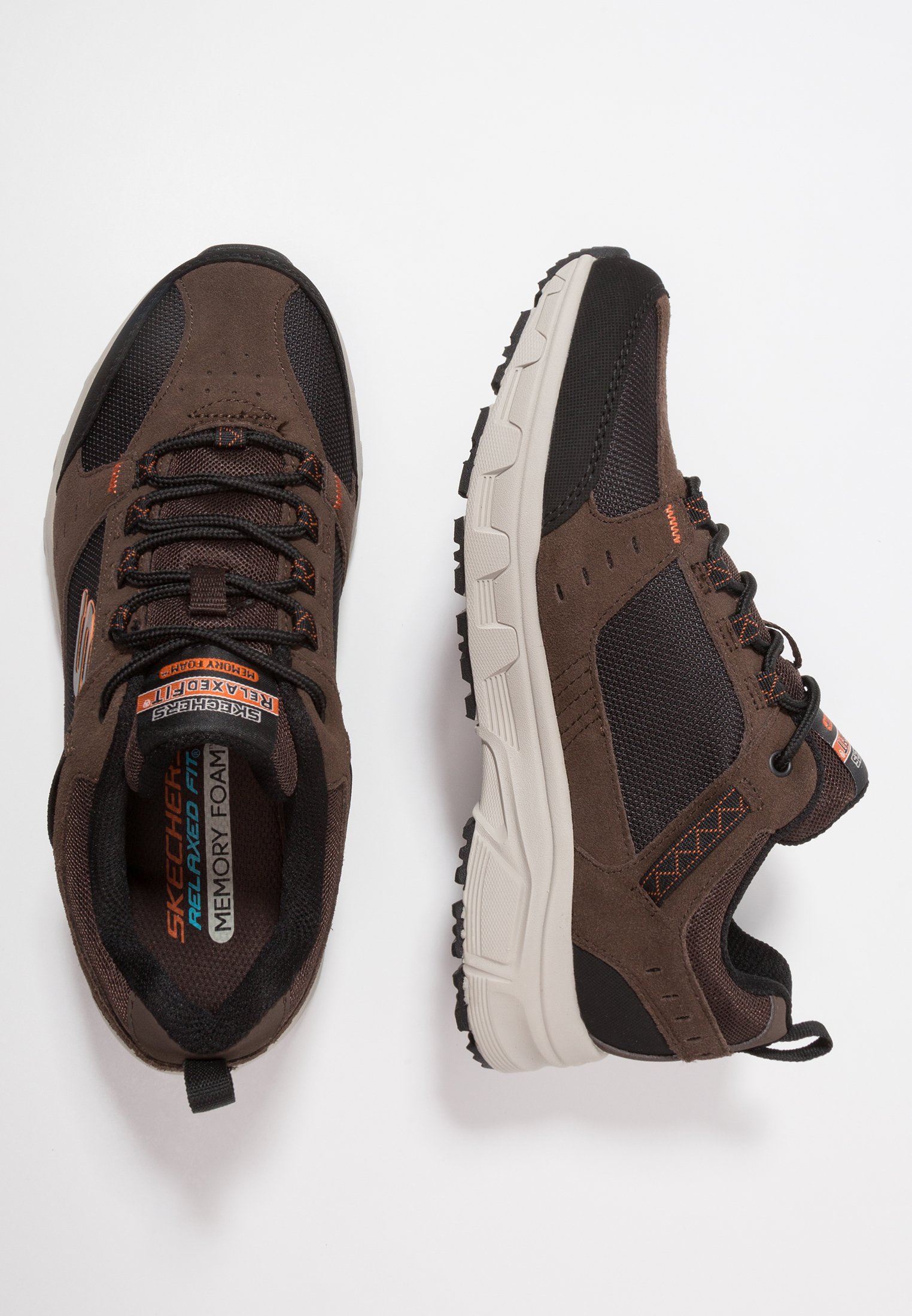 Skechers OAK CANYON - Trainers - chocolate/black/brown