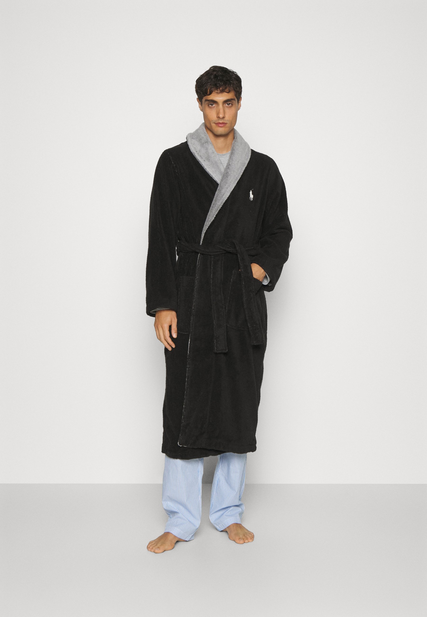 Polo Ralph Lauren LOUNGE ROBE - Dressing gown - black