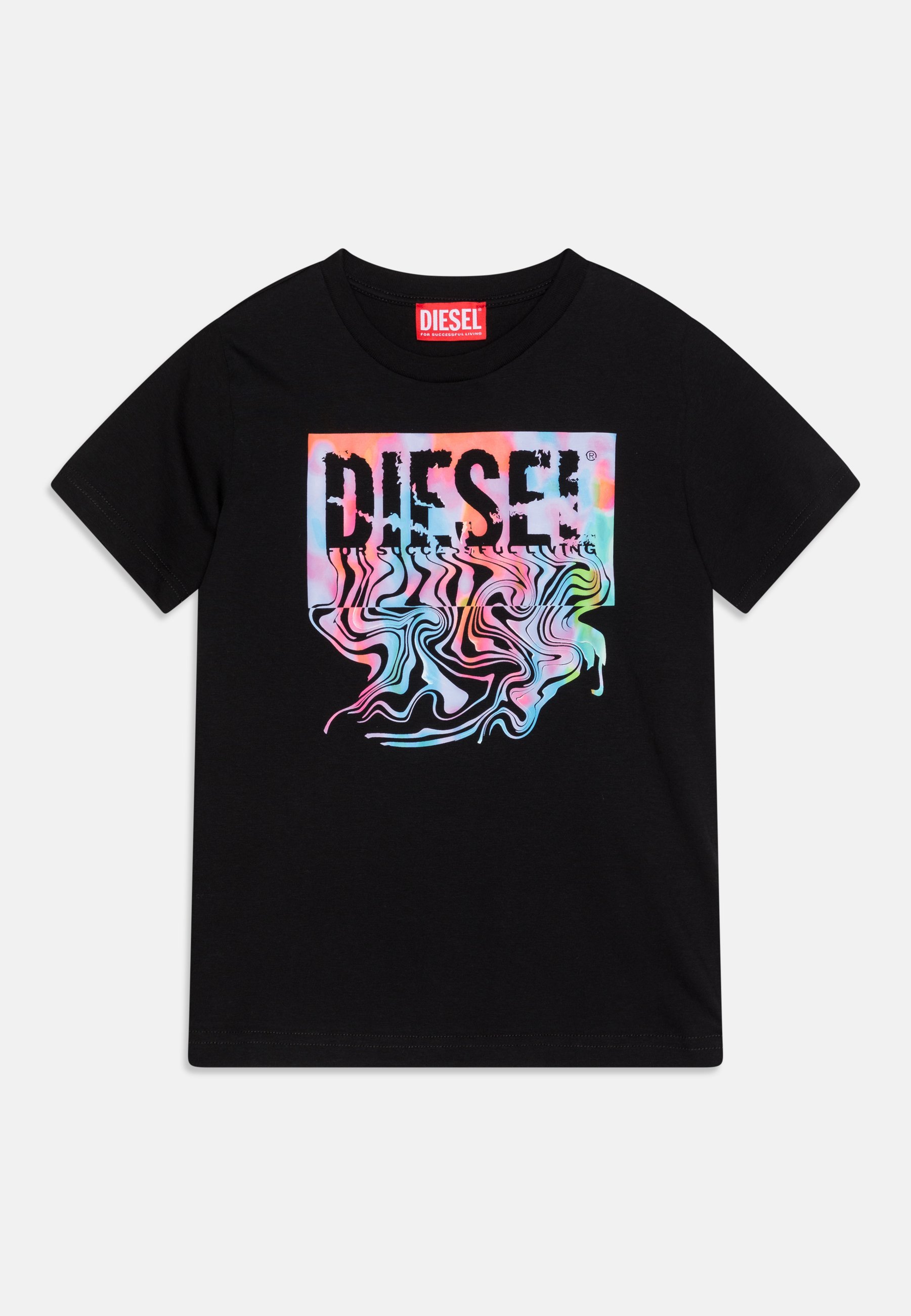 Diesel TERCED UNISEX - Print T-shirt - nero/black