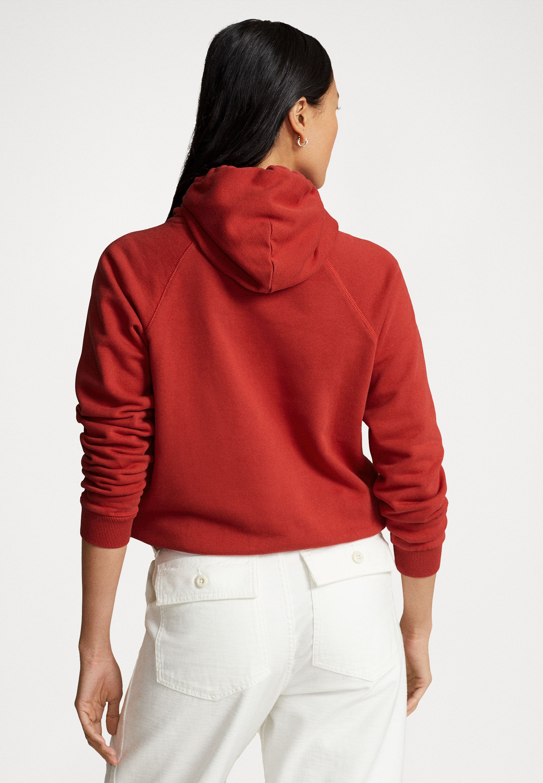 Polo Ralph Lauren LONG SLEEVE - Sweatshirt - faded red/red