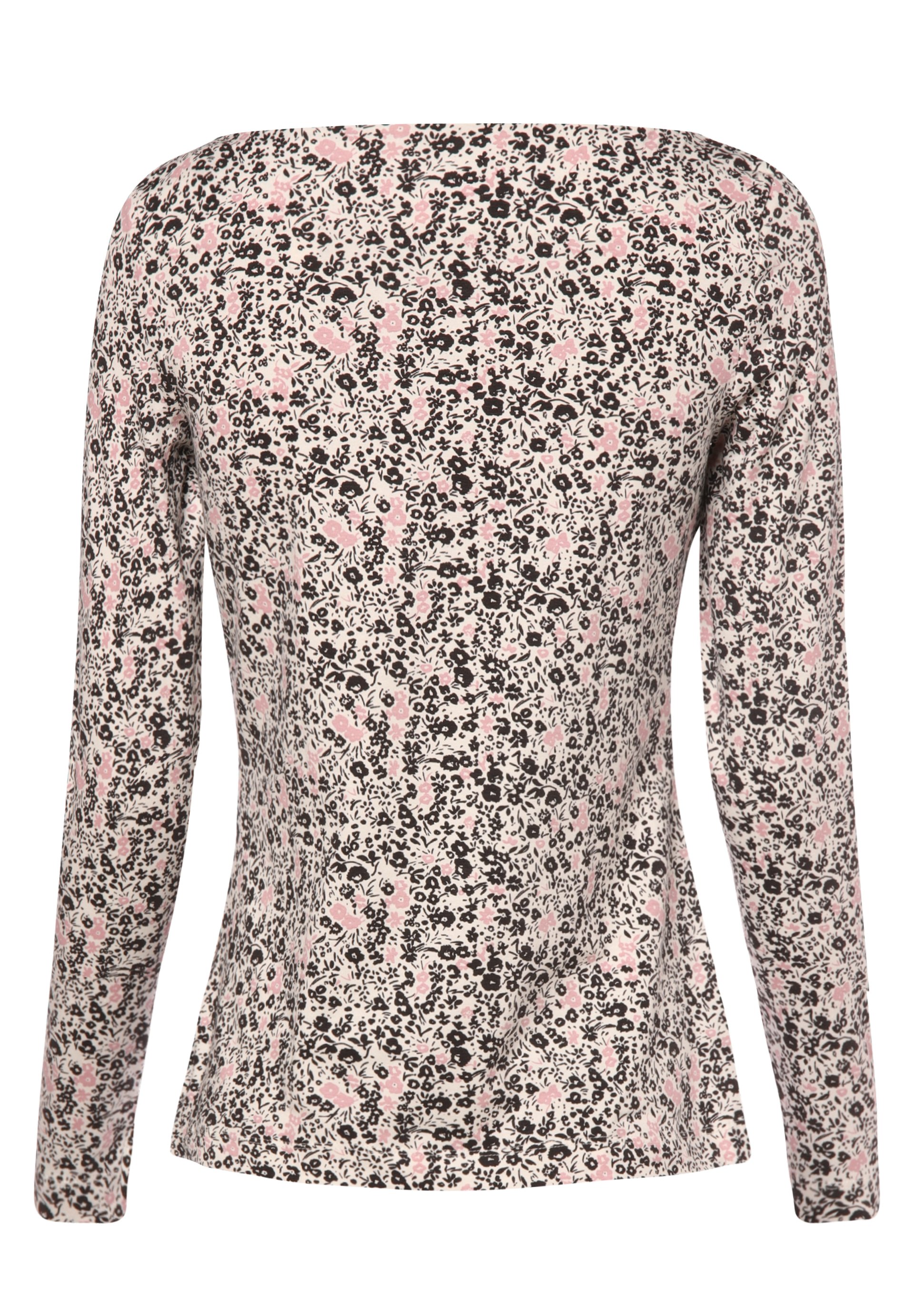 Esprit LANGARM - Long sleeved top - ecru /anthrazit/off-white