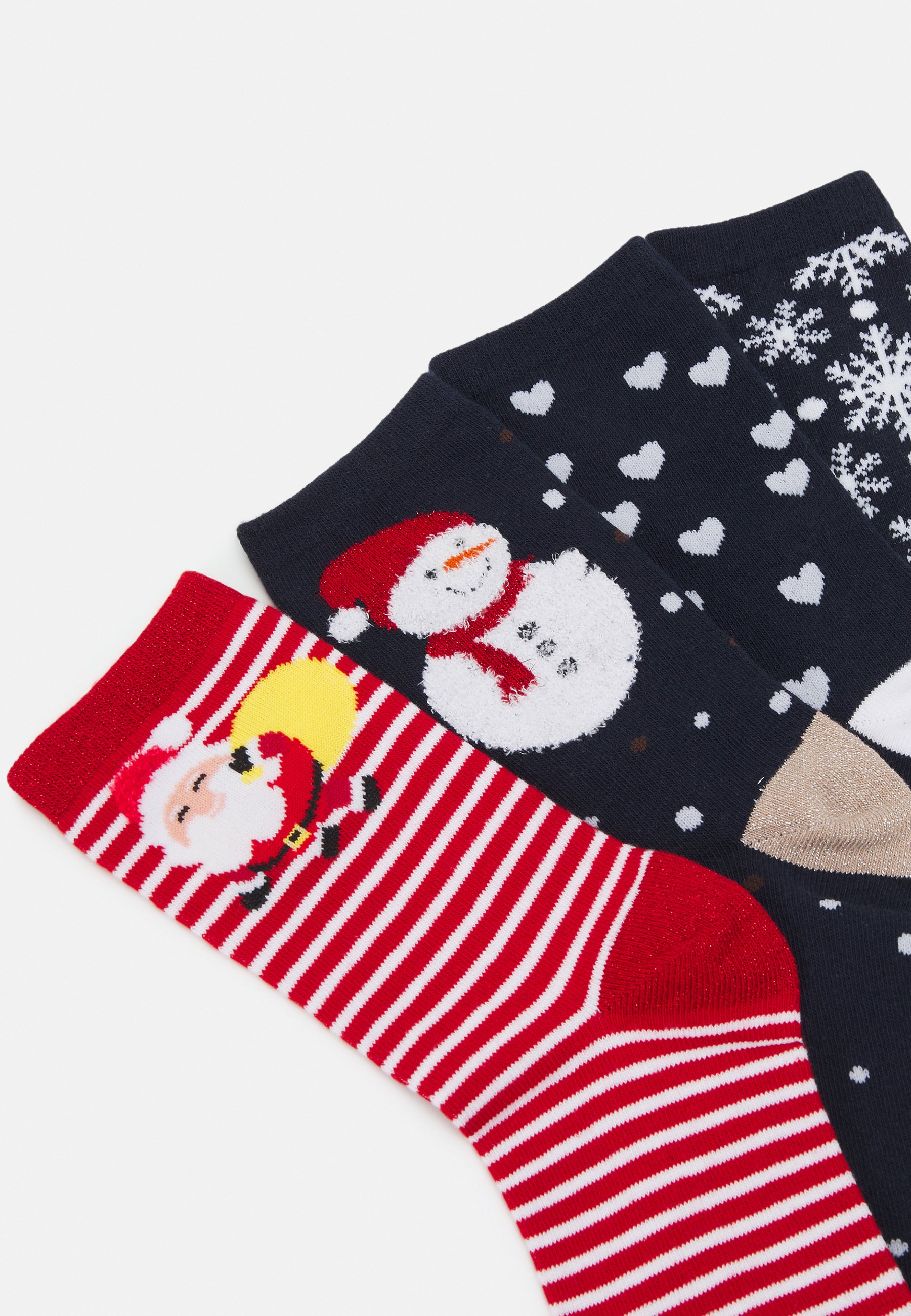 Vero Moda VMELF XMAS 4 PACK - Socks - navy blazer/dark blue