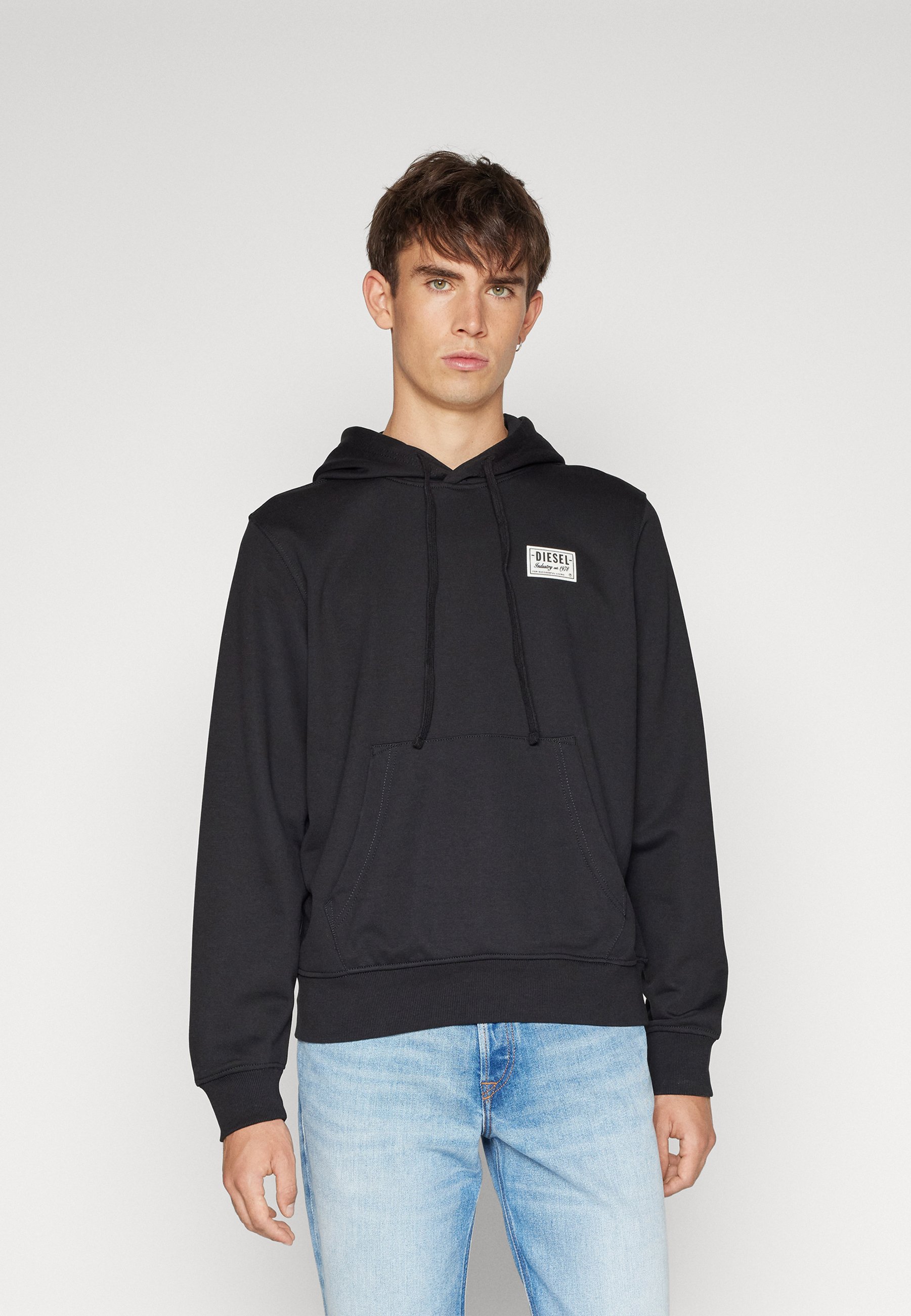Diesel GINN HOOD - Hoodie - black