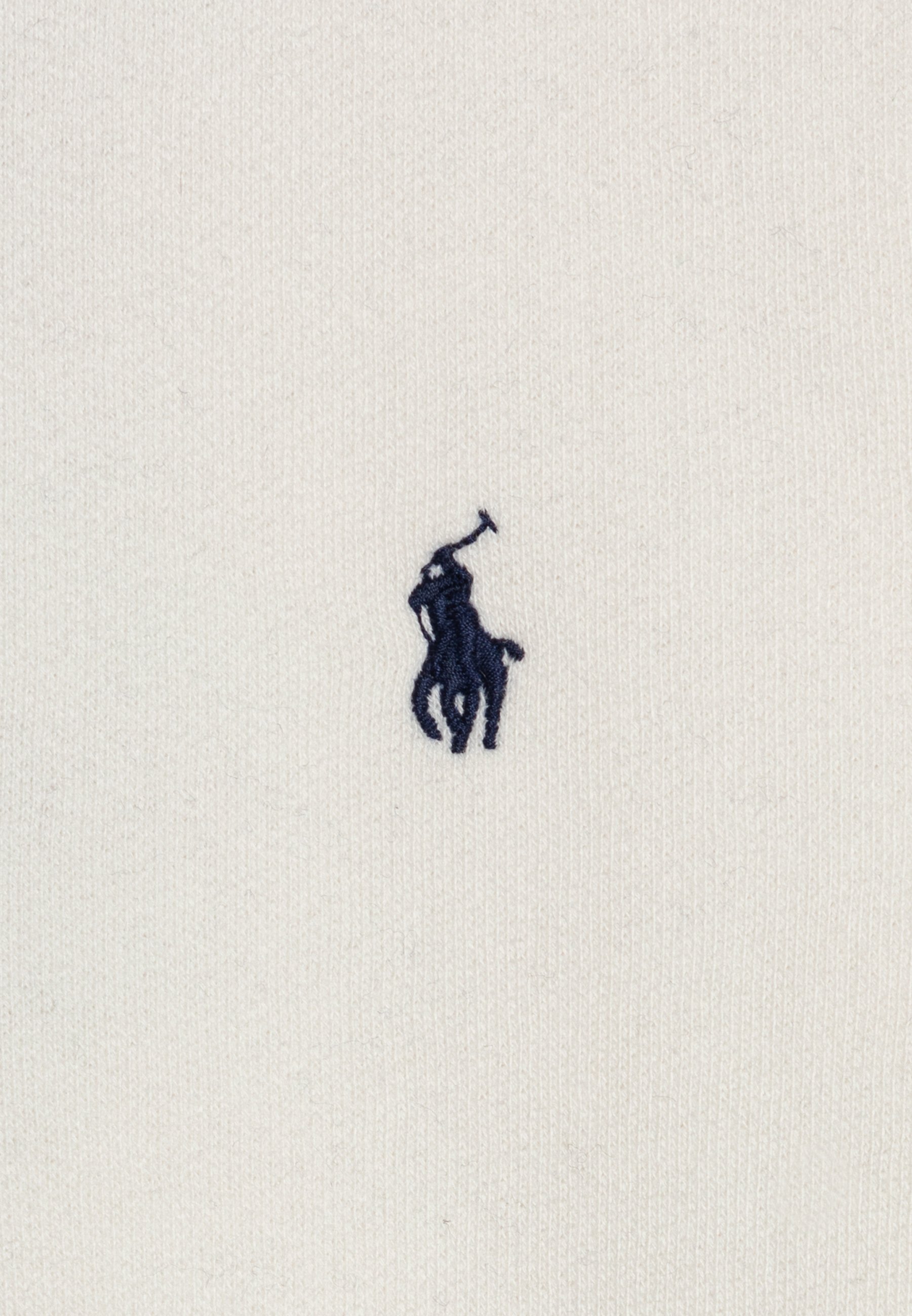 Polo Ralph Lauren HALFZIP DAY DRESS - Day dress - deckwash white/navy/white