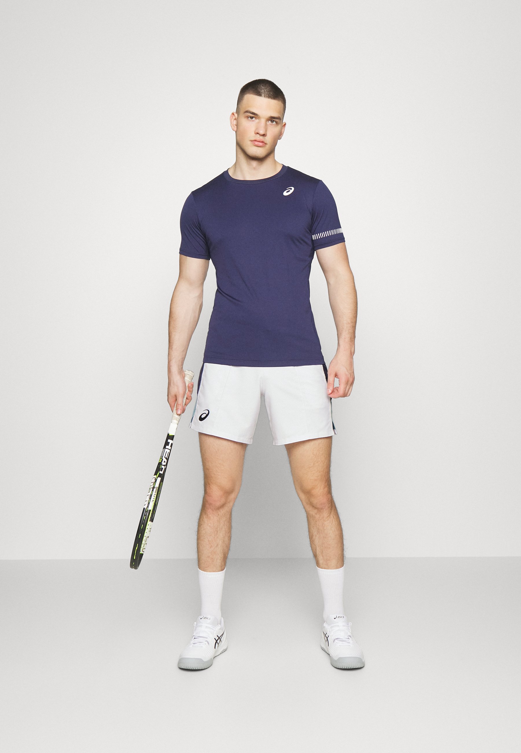 ASICS MATCH SHORT - Sports shorts - brilliant white/white