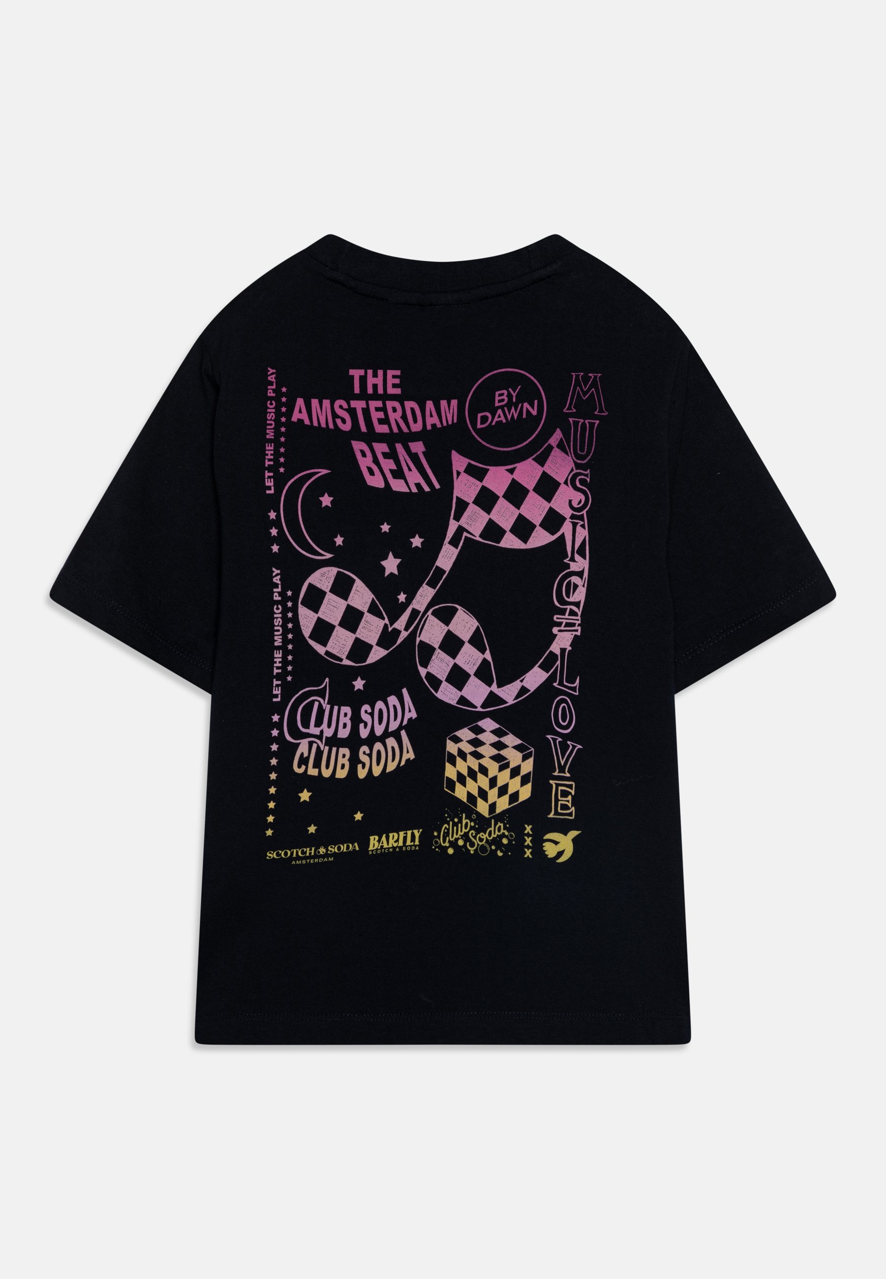 Scotch & Soda RELAXED FIT ARTWORK - Print T-shirt - midnight/dark blue