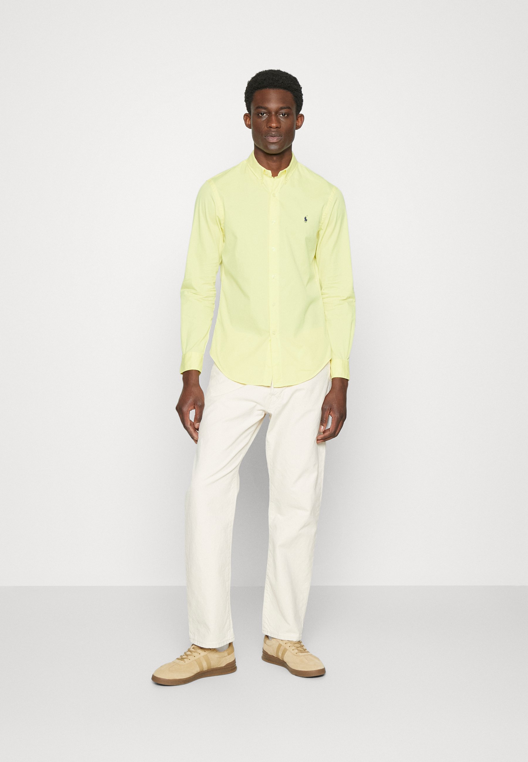 Polo Ralph Lauren LONG SLEEVE SPORT SHIRT - Shirt - bristol yellow/yellow