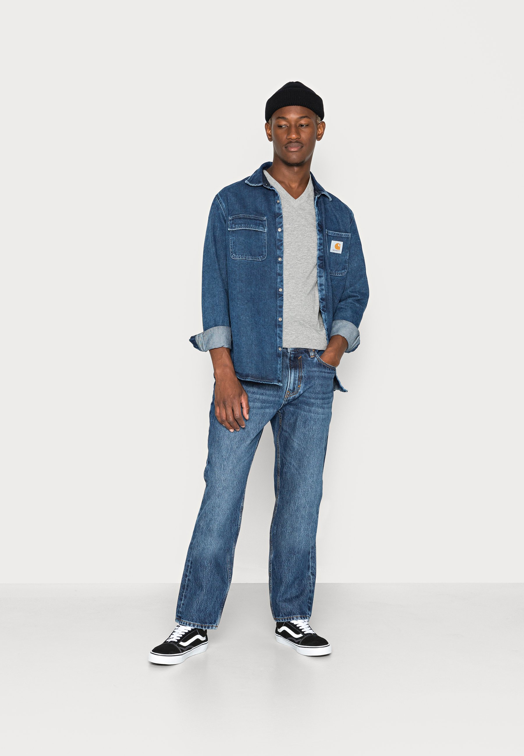 Esprit Straight leg jeans - blue dark/dark-blue denim