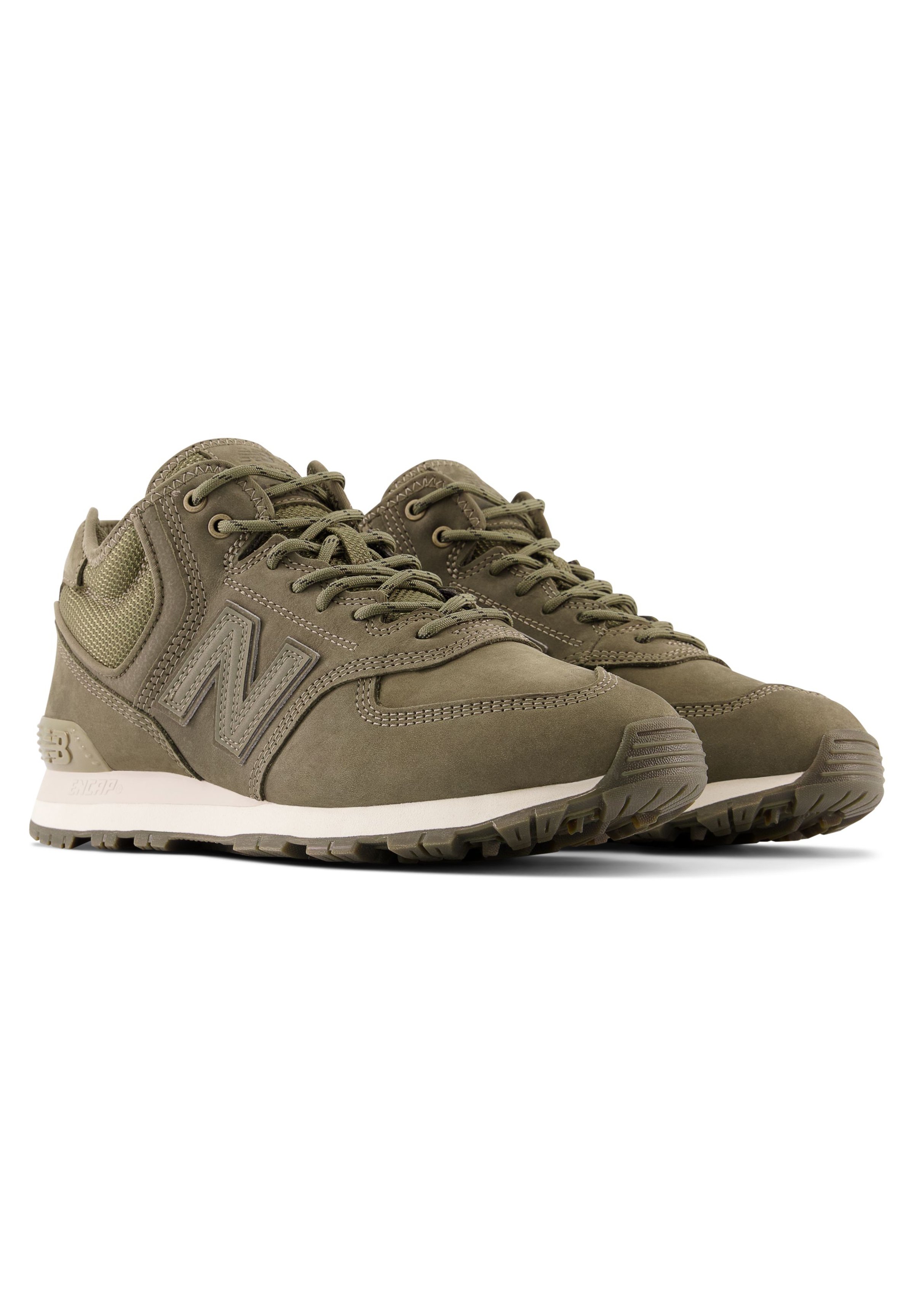 NB U574 UNISEX - High-top trainers - deep olive green/olive