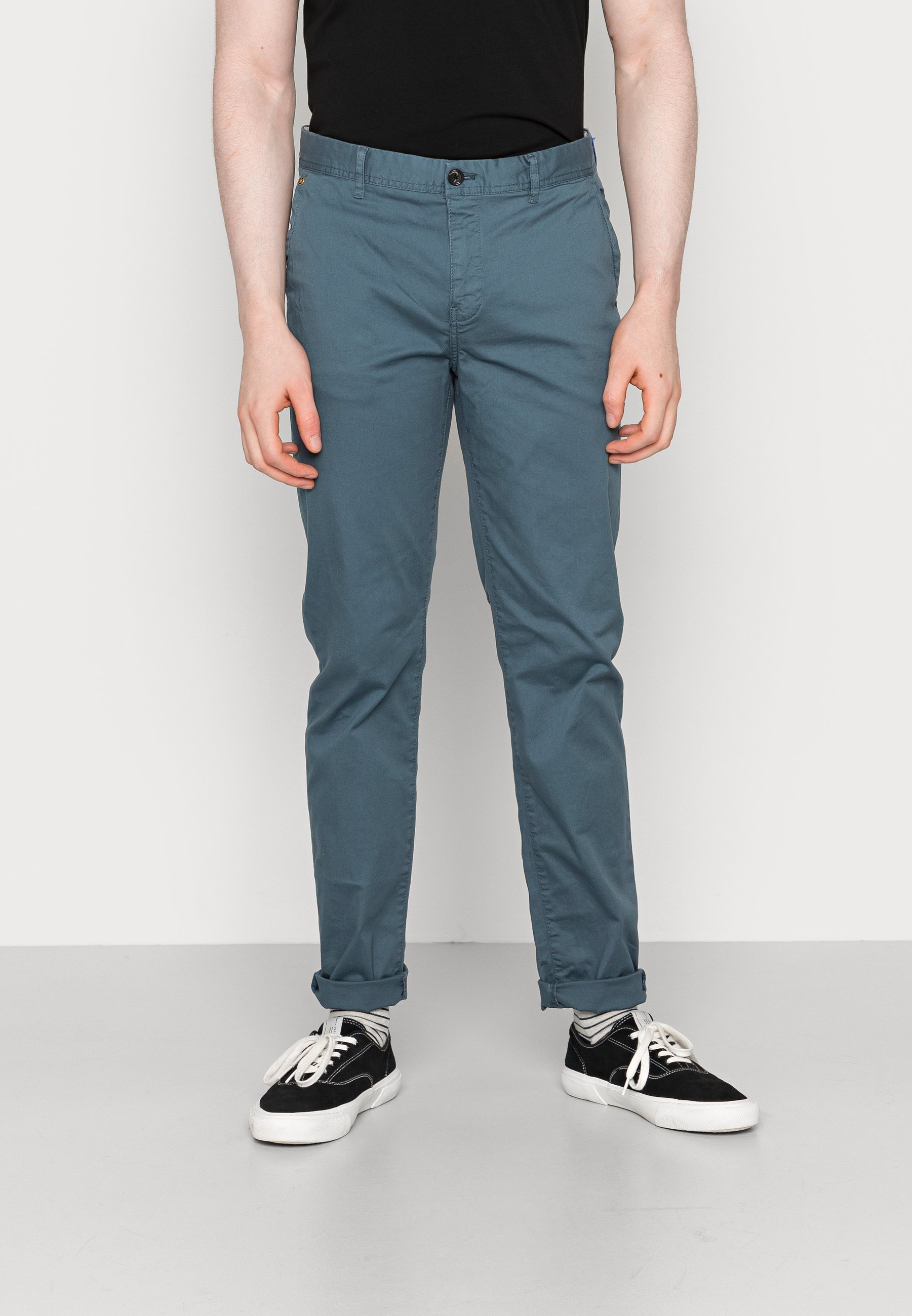 Scotch & Soda STUART CLASSIC REGULAR FIT - Chinos - steel/light grey