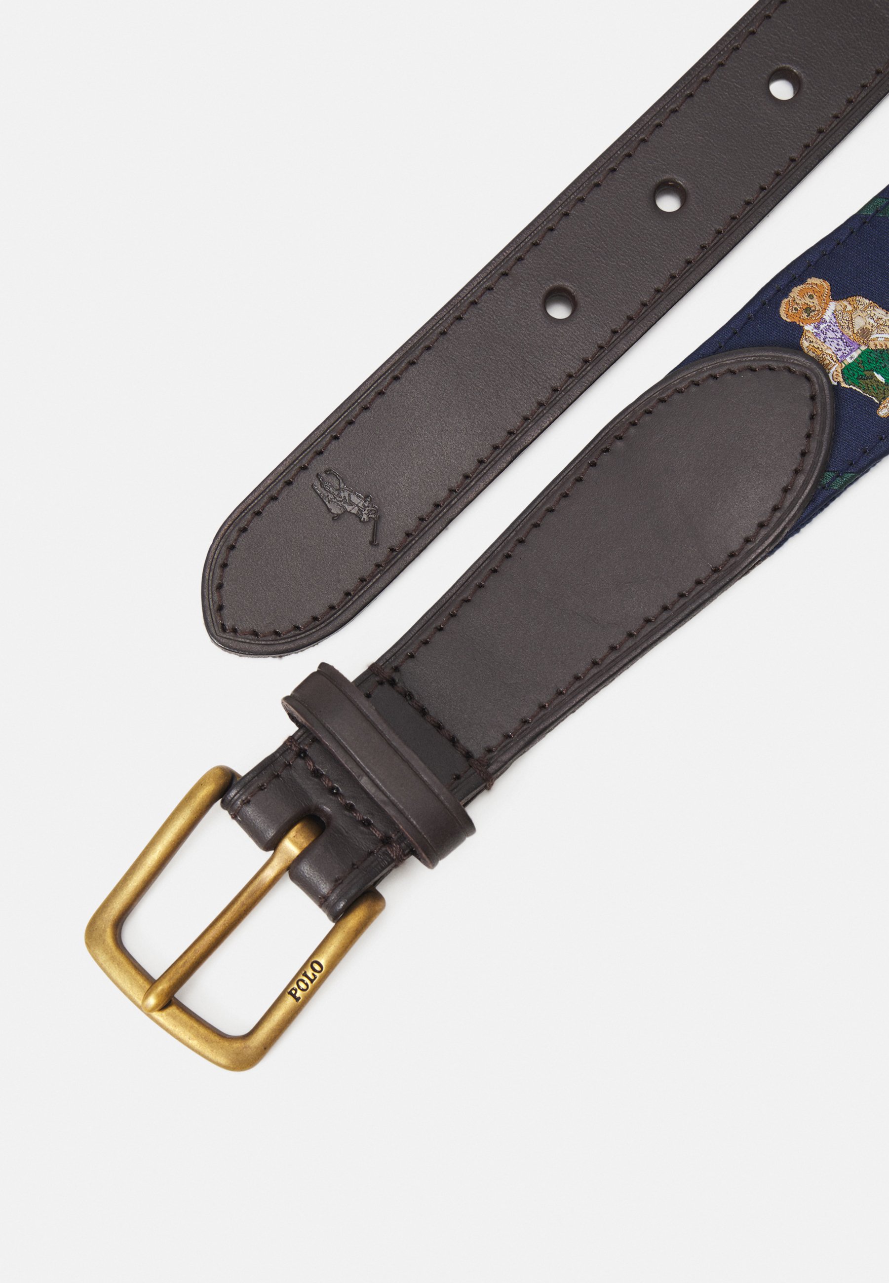 Polo Ralph Lauren BEAR BELT MEDIUM - Belt - newport navy/dark blue