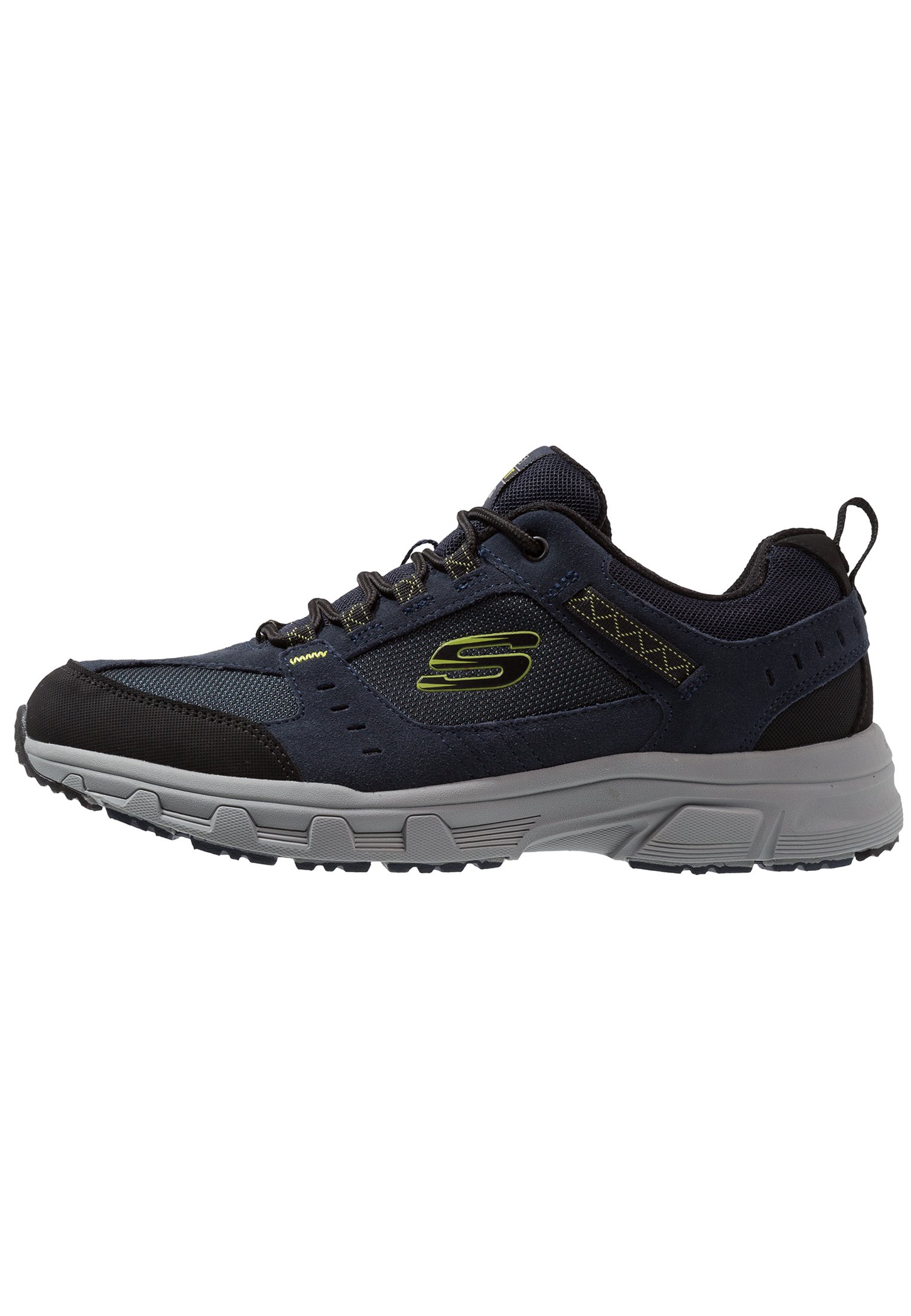 Skechers OAK CANYON - Trainers - navy/lime/dark blue