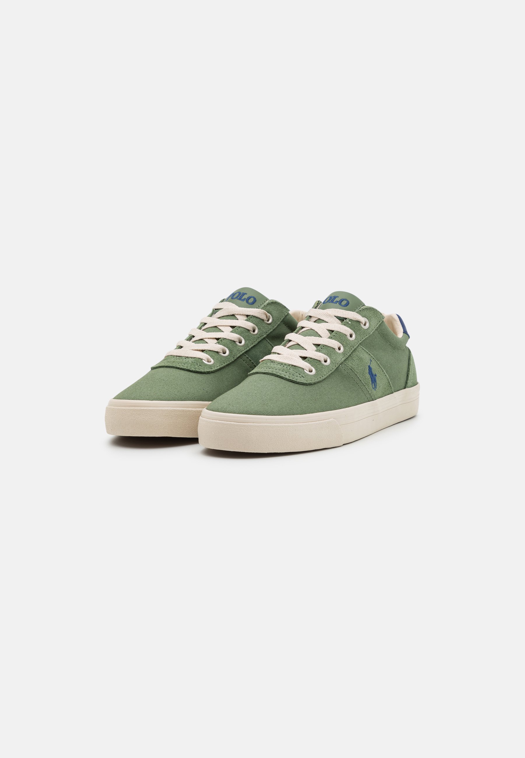 Polo Ralph Lauren HANFORD LACE UNISEX - Trainers - cargo green/green