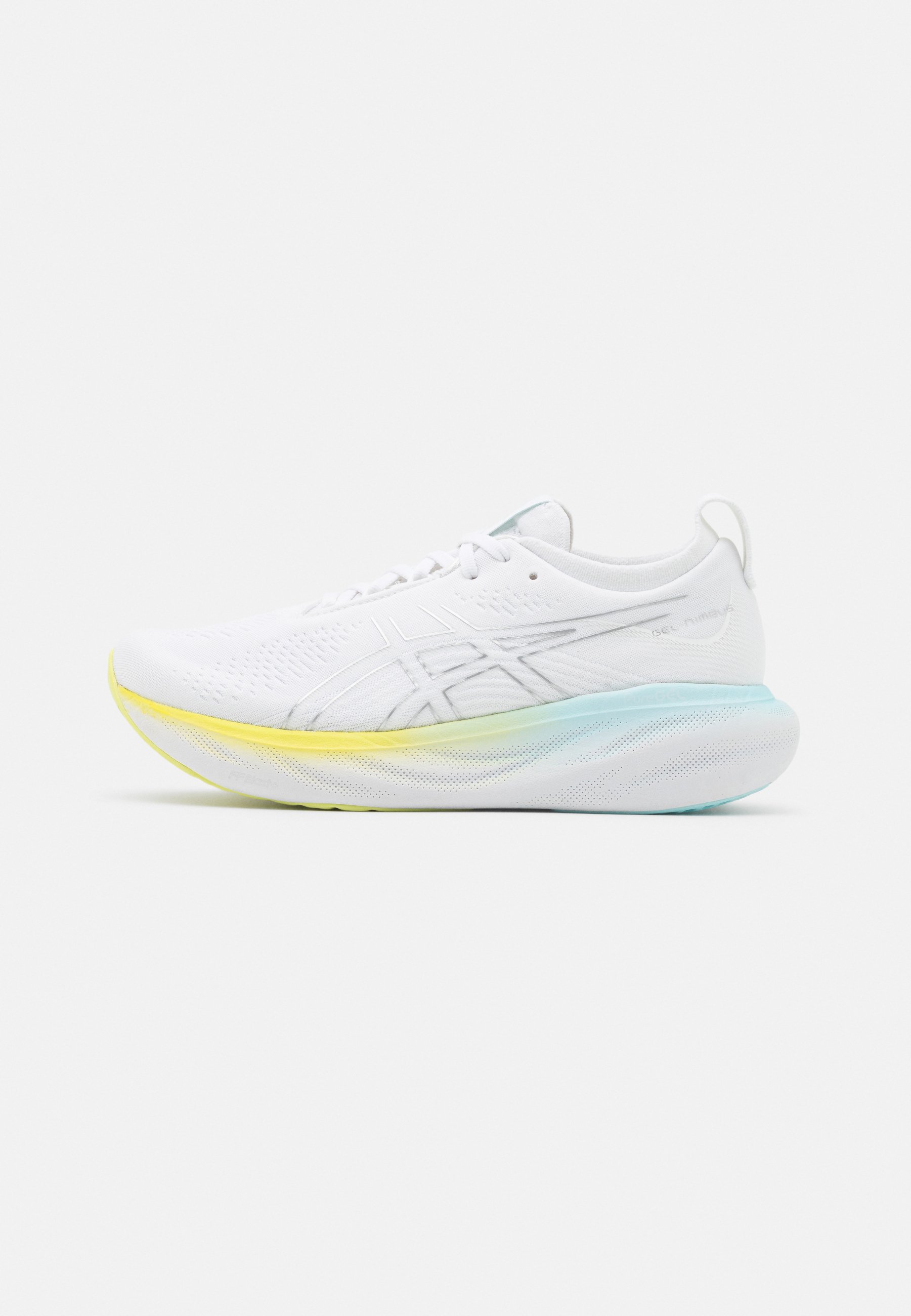 ASICS GEL NIMBUS 25 - Neutral running shoes - white/pure silver/white