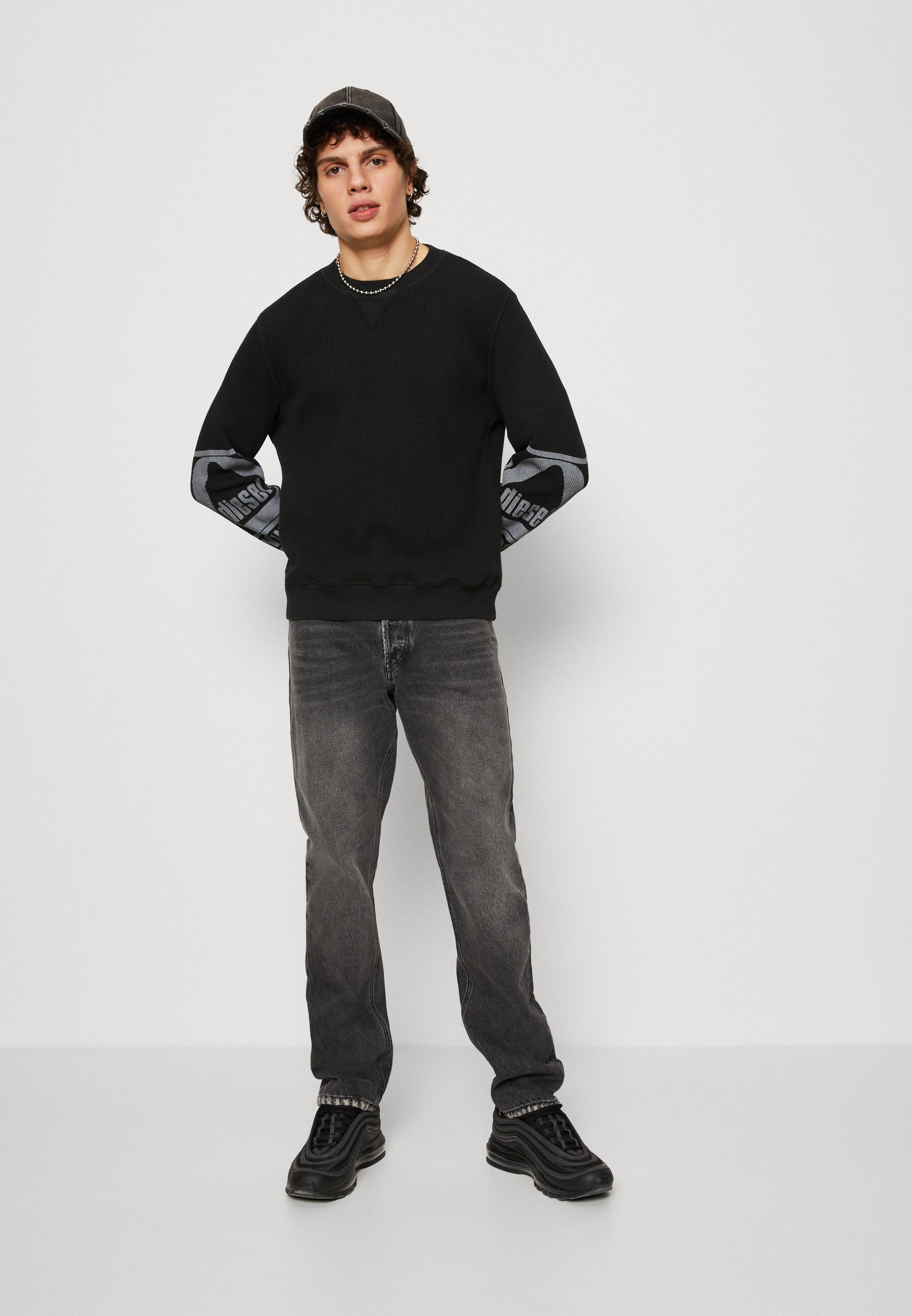 Diesel 1995 - Slim fit jeans - black/gray/black denim