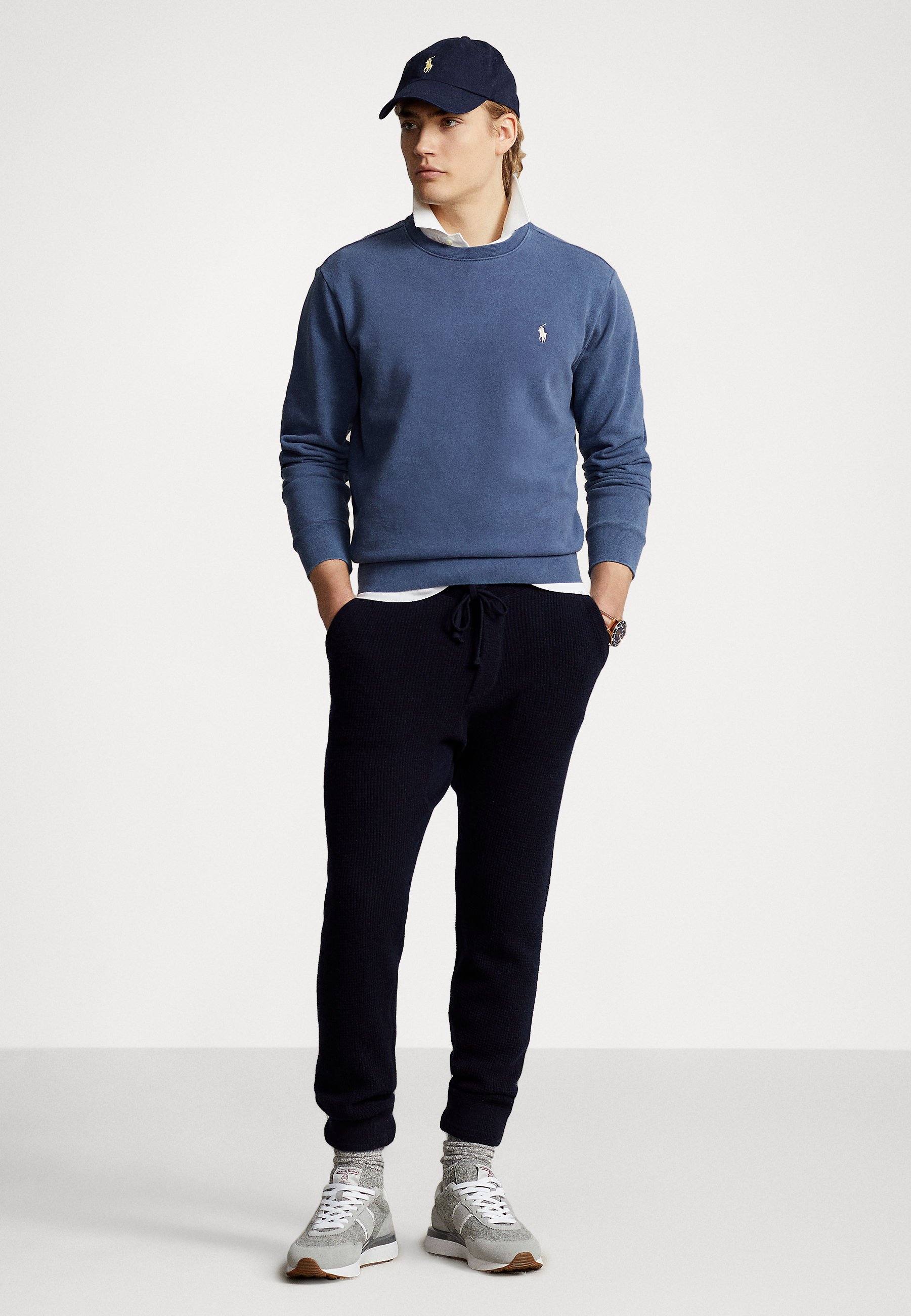 Polo Ralph Lauren LONG SLEEVE - Sweatshirt - light navy/blue