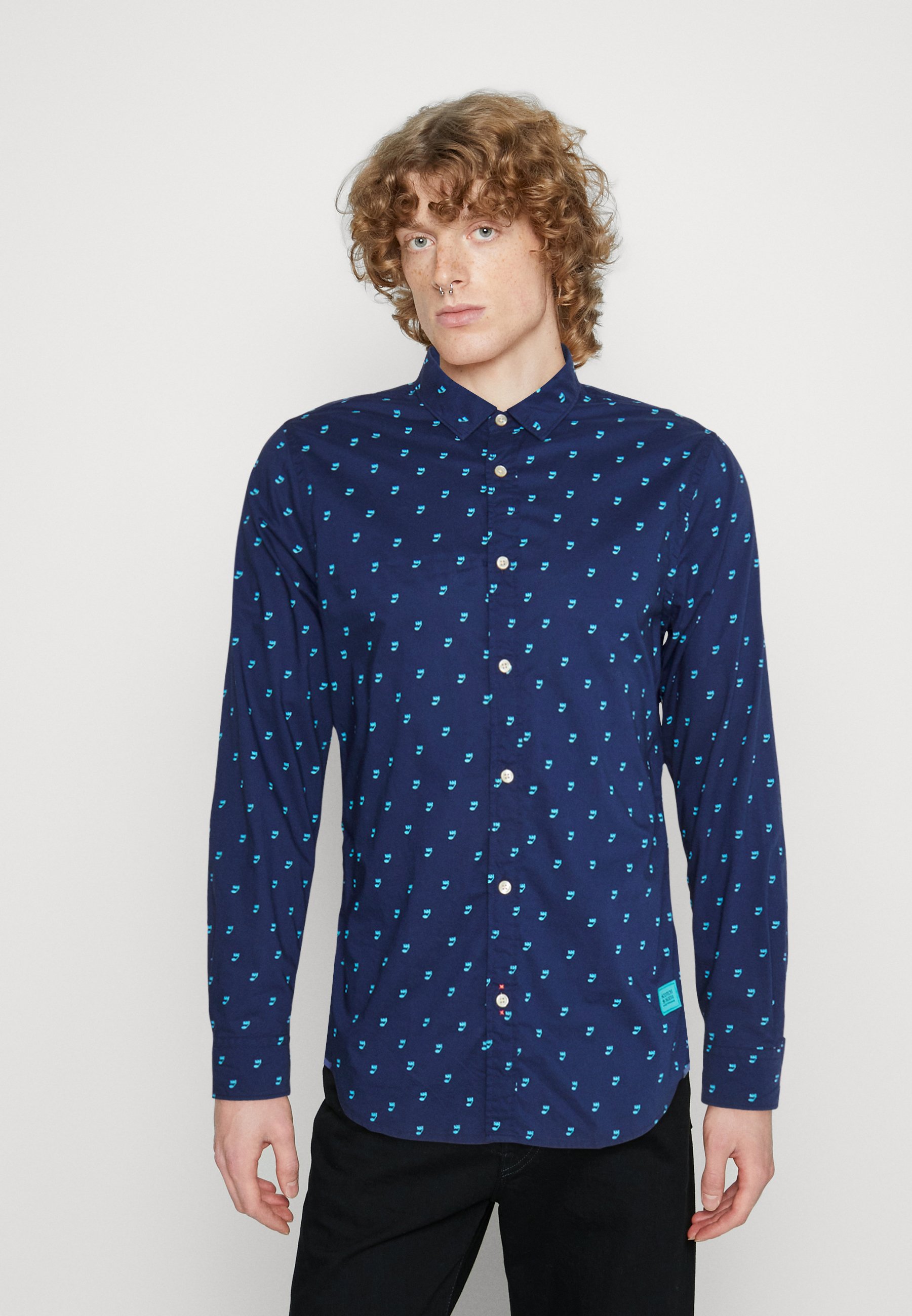 Scotch & Soda DITSY - Shirt - dark blue