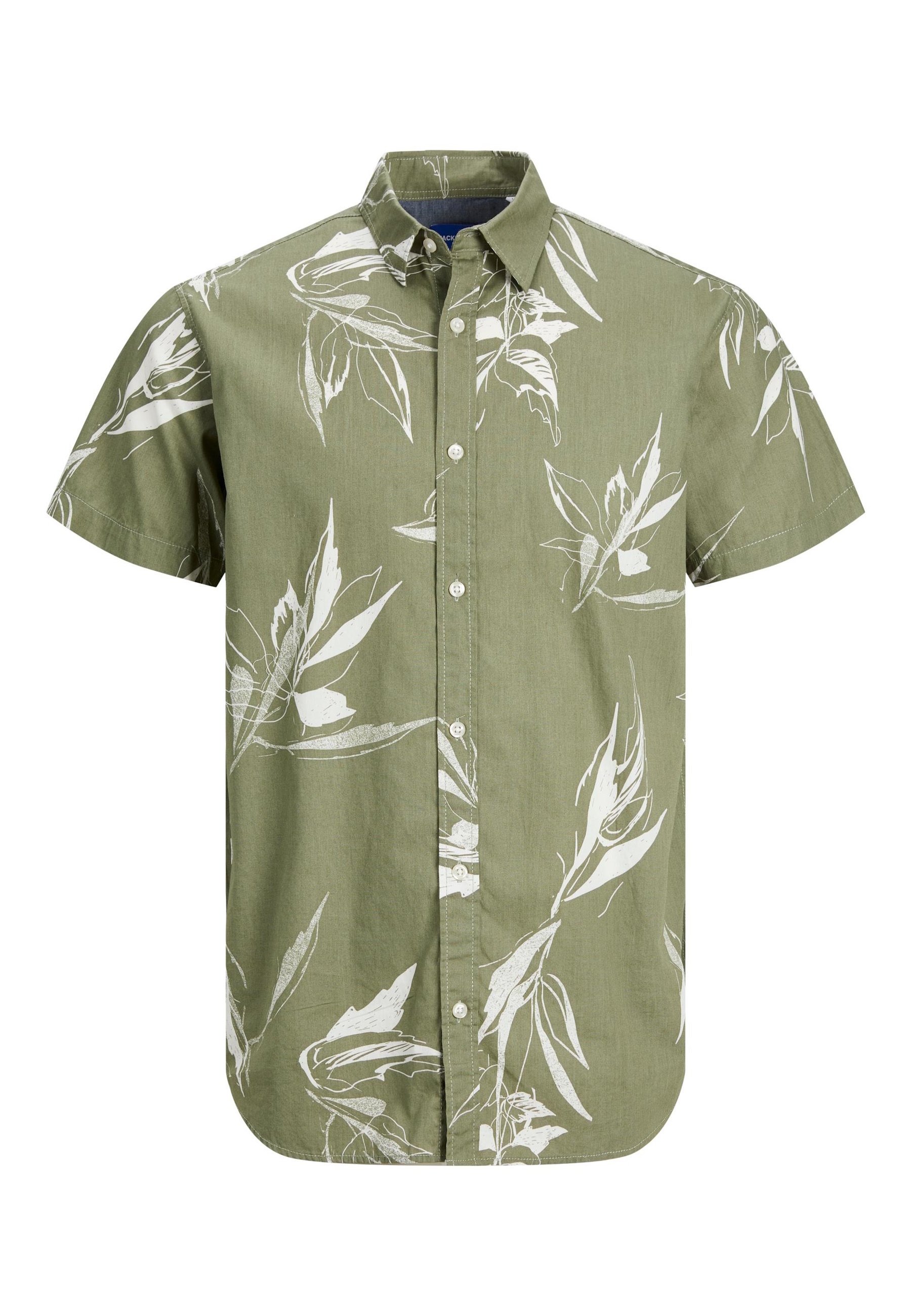 Jack &Jones ALL OVER PRINT - Shirt - grün/green