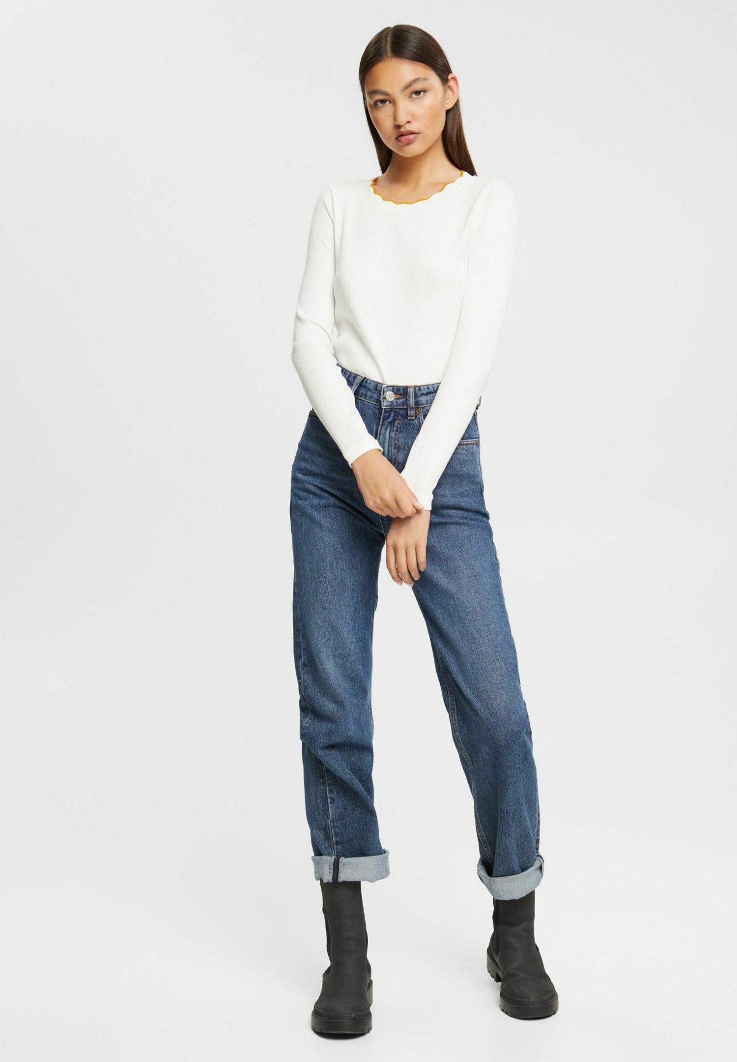 Esprit Long sleeved top - off white/off-white