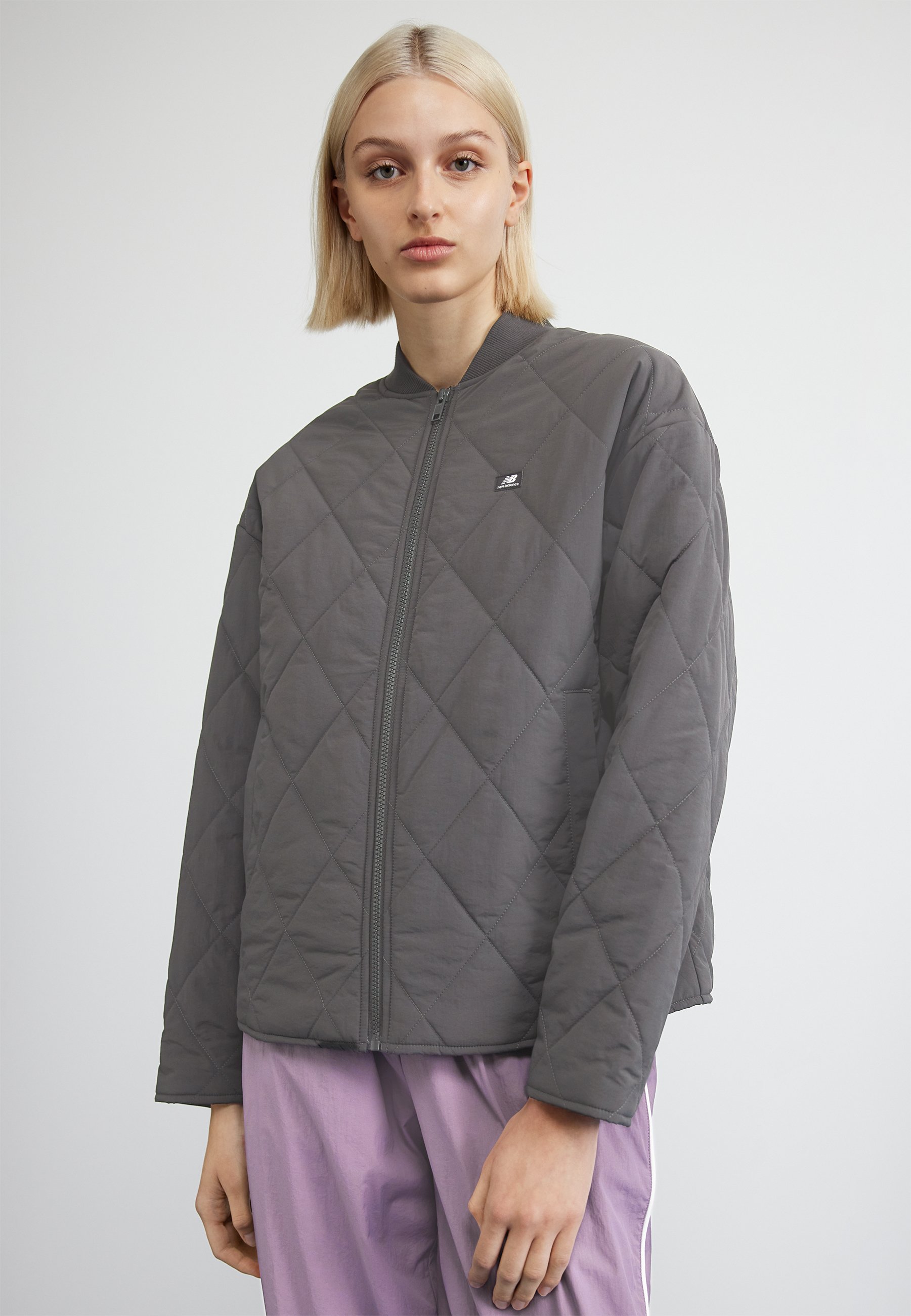 NB ATHLETICS FASHION INSULATED JACKET - Light jacket - blacktop/black