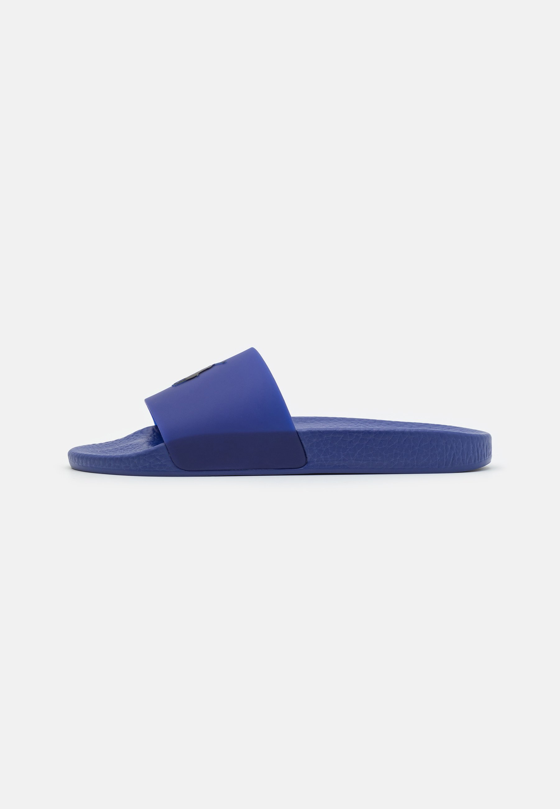 Polo Ralph Lauren THERMOCHROMIC SLIDE MULES UNISEX - Pool slides - dark purple/pink/dark blue