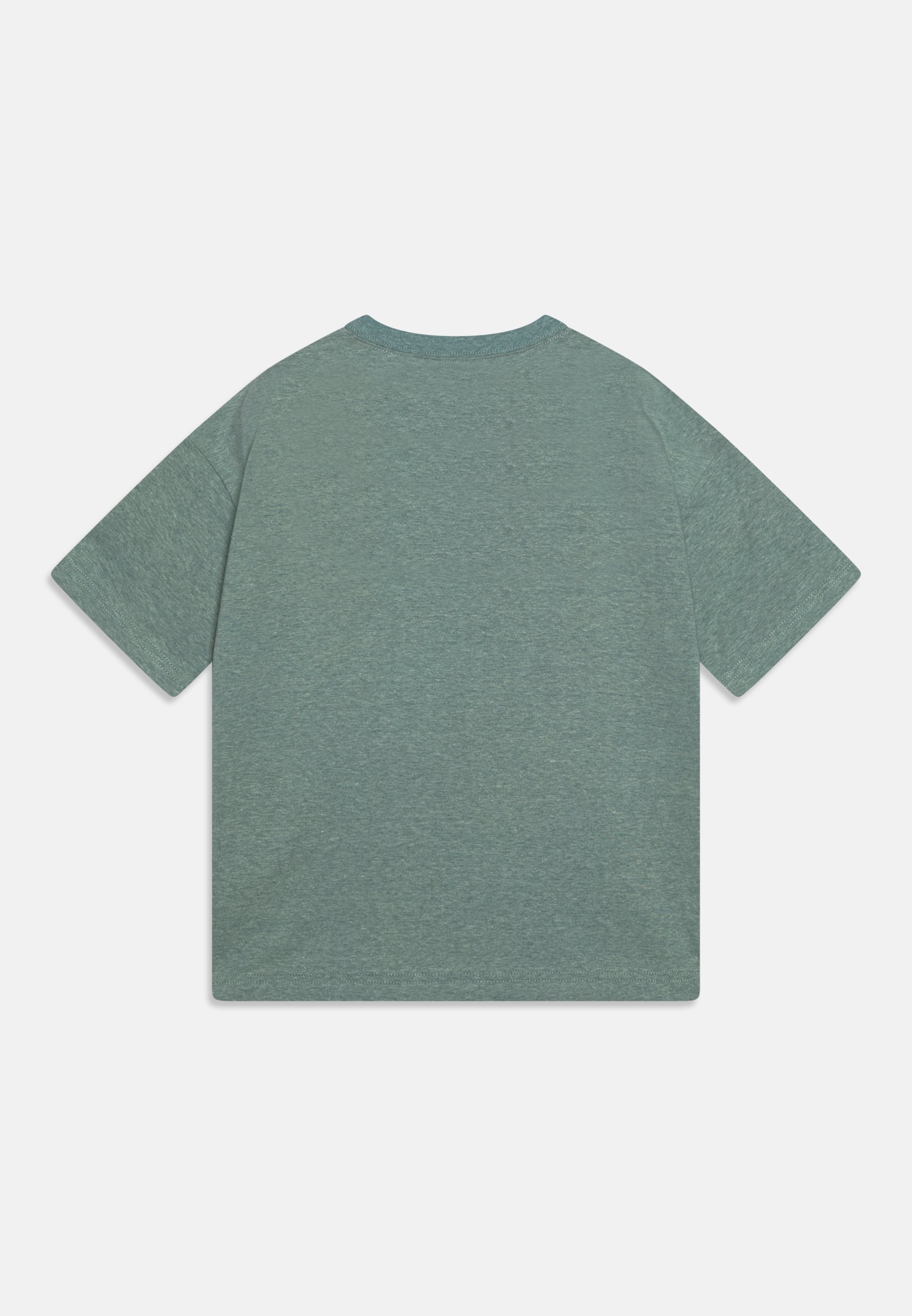 Converse LIFESTYLE TEE UNISEX - Print T-shirt - admiral elm/evergreen