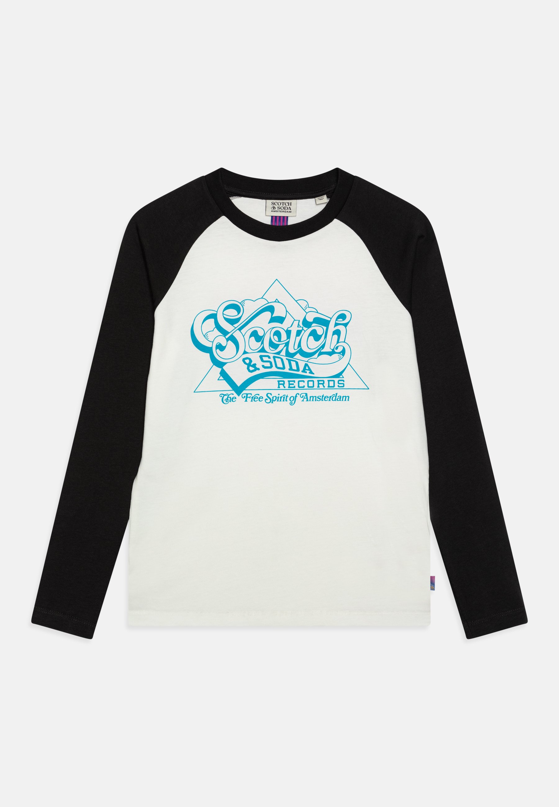 Scotch & Soda LONG SLEEVED ARTWORK - Long sleeved top - off-white