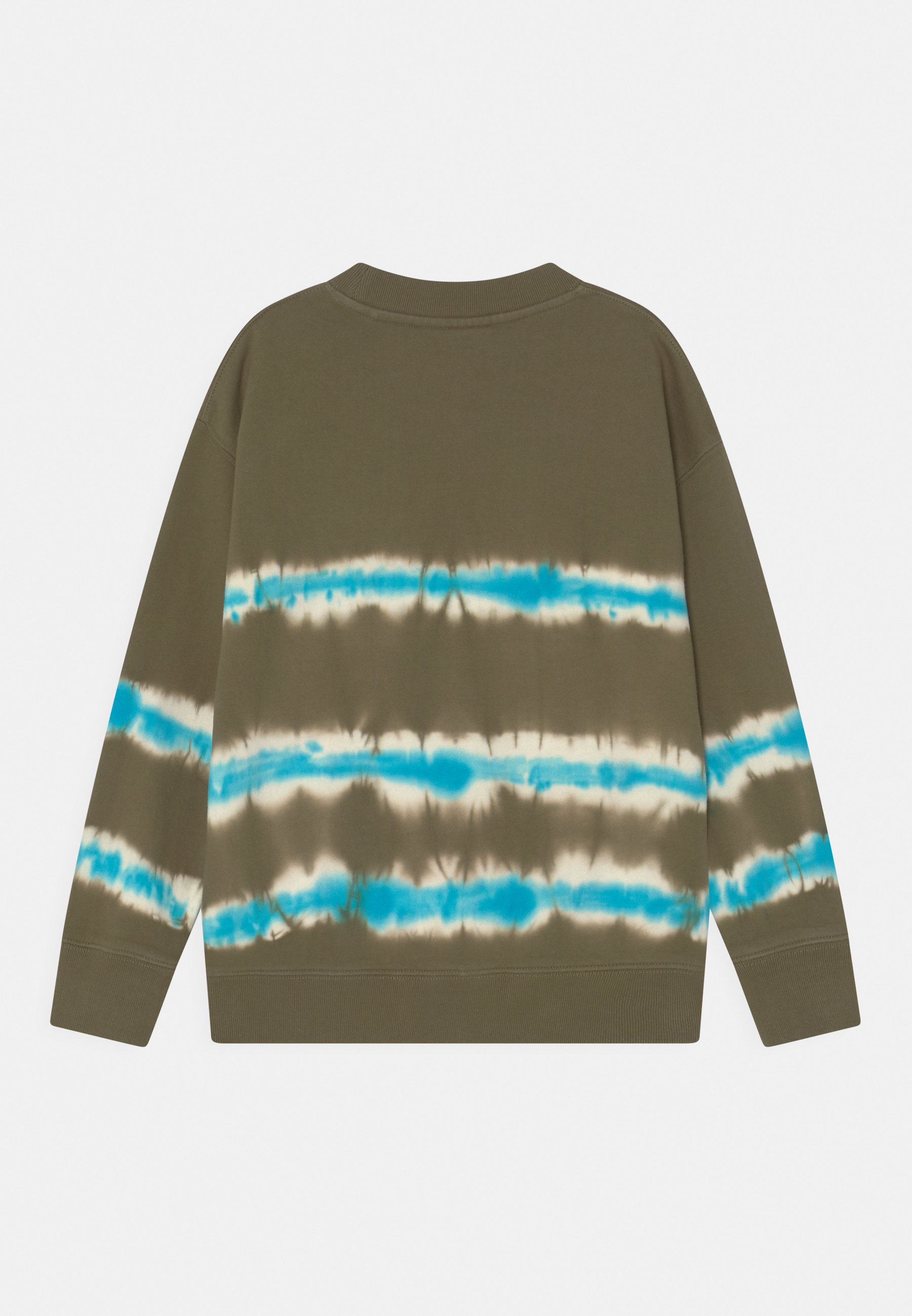 Scotch & Soda TIE-DYE CREWNECK UNISEX - Sweatshirt - green