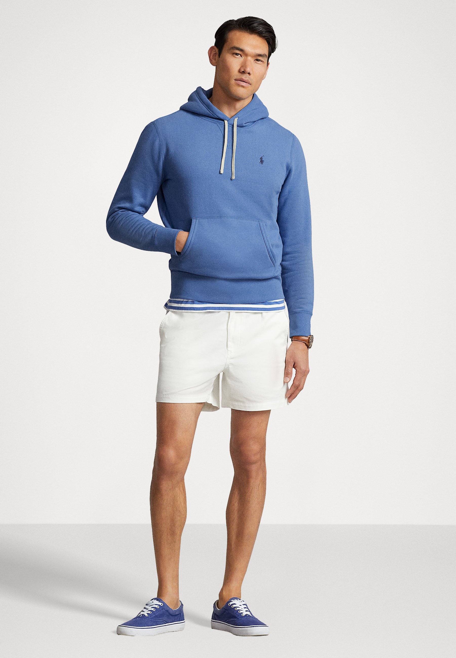 Polo Ralph Lauren LONG SLEEVE - Sweatshirt - french blue/blue