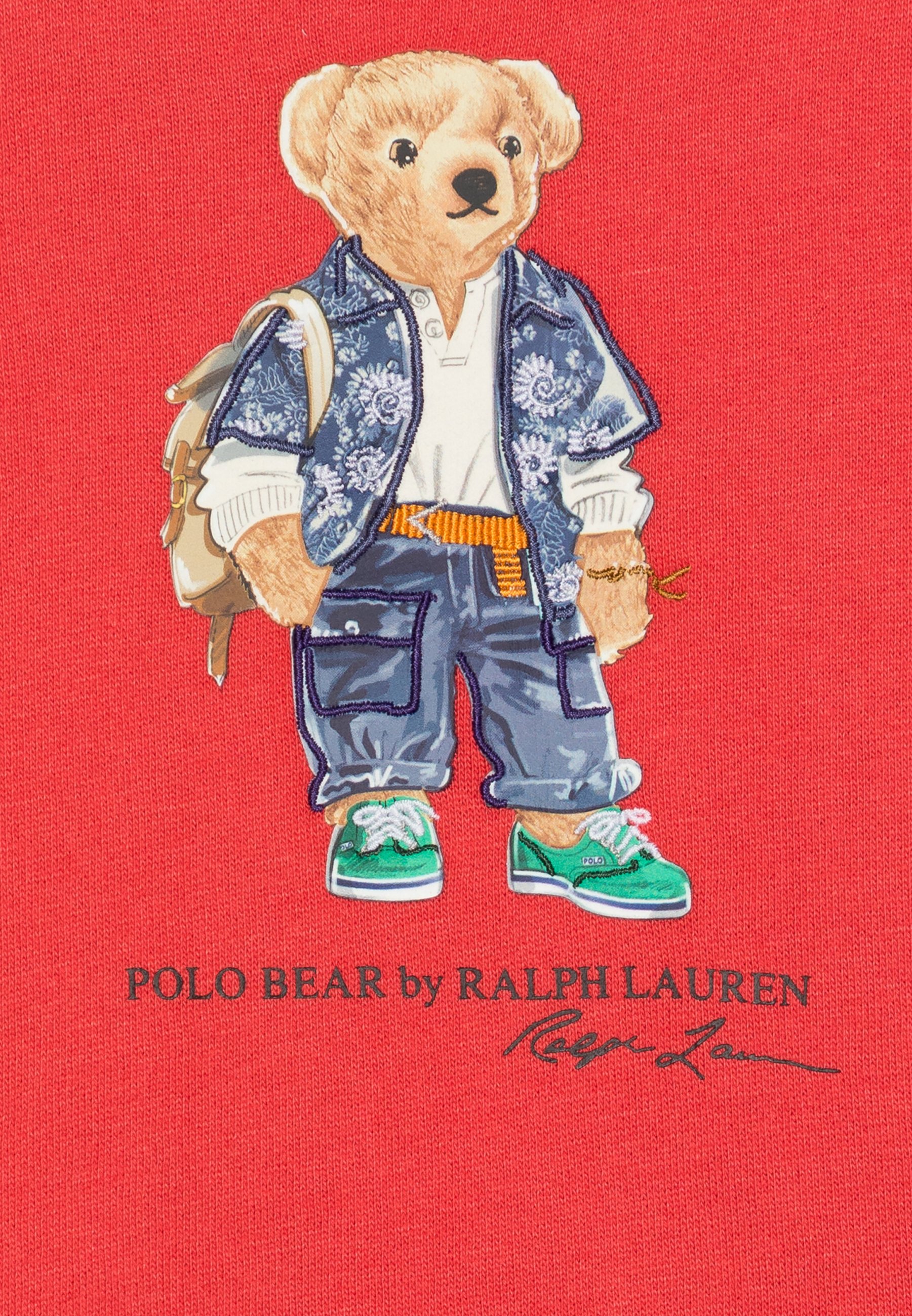 Polo Ralph Lauren Sweatshirt -  spring red/red