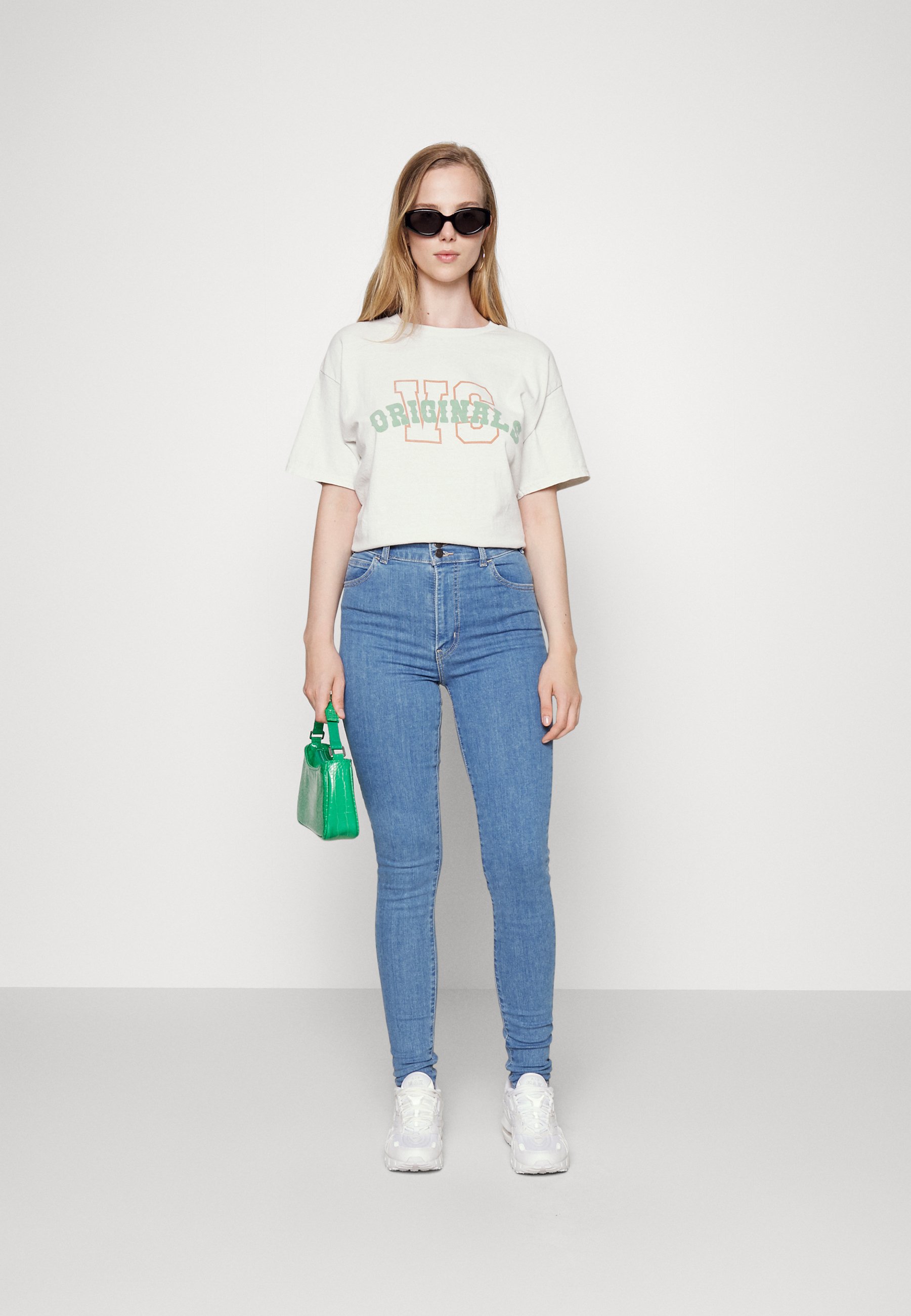 Levi's® MILE HIGH TAB - Jeans Skinny Fit - ontario stonewash/blue denim
