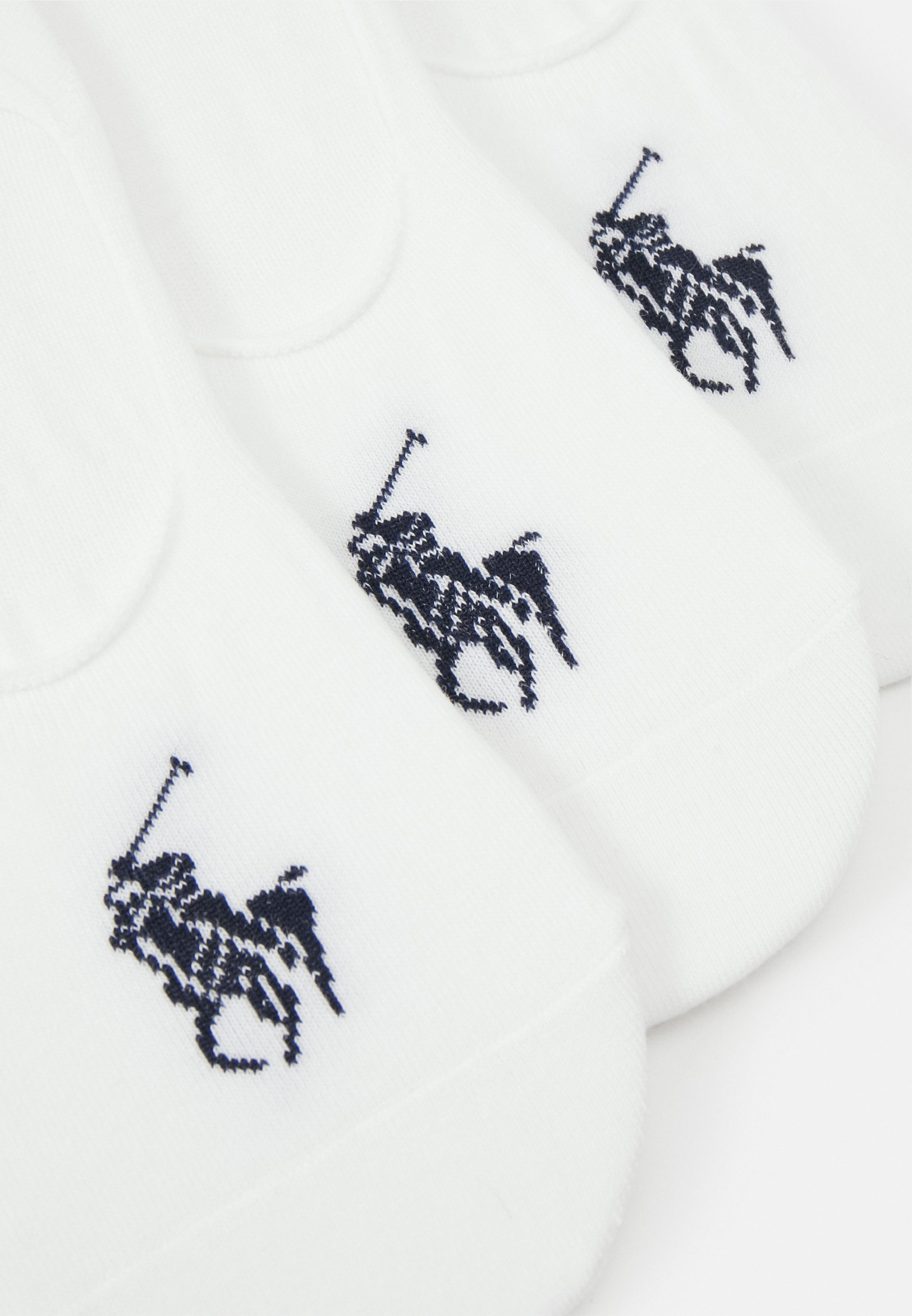 Polo Ralph Lauren LINER 3 PACK - Trainer socks - white
