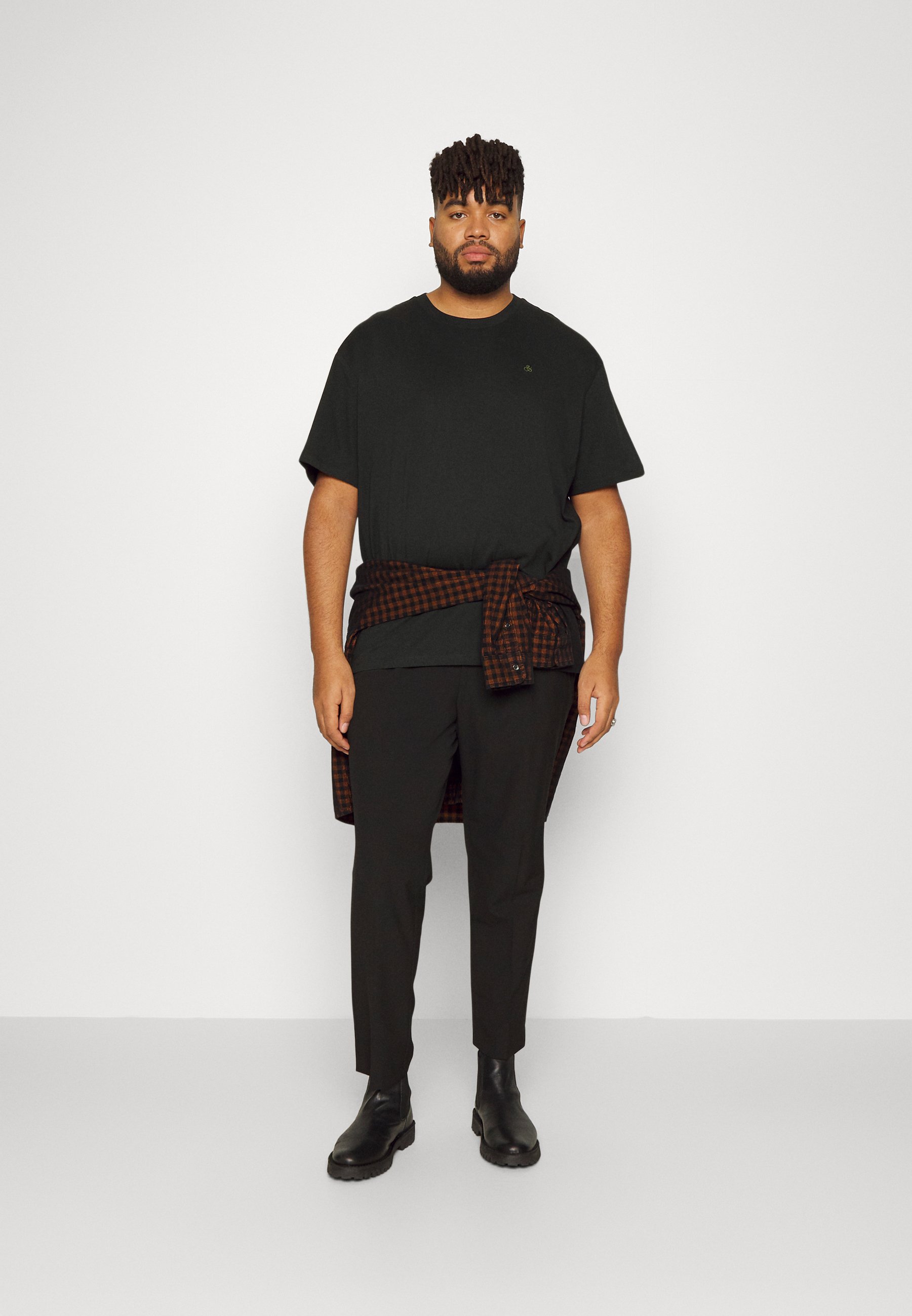Scotch & Soda ESSENTIALS CREWNECK - Basic T-shirt - black