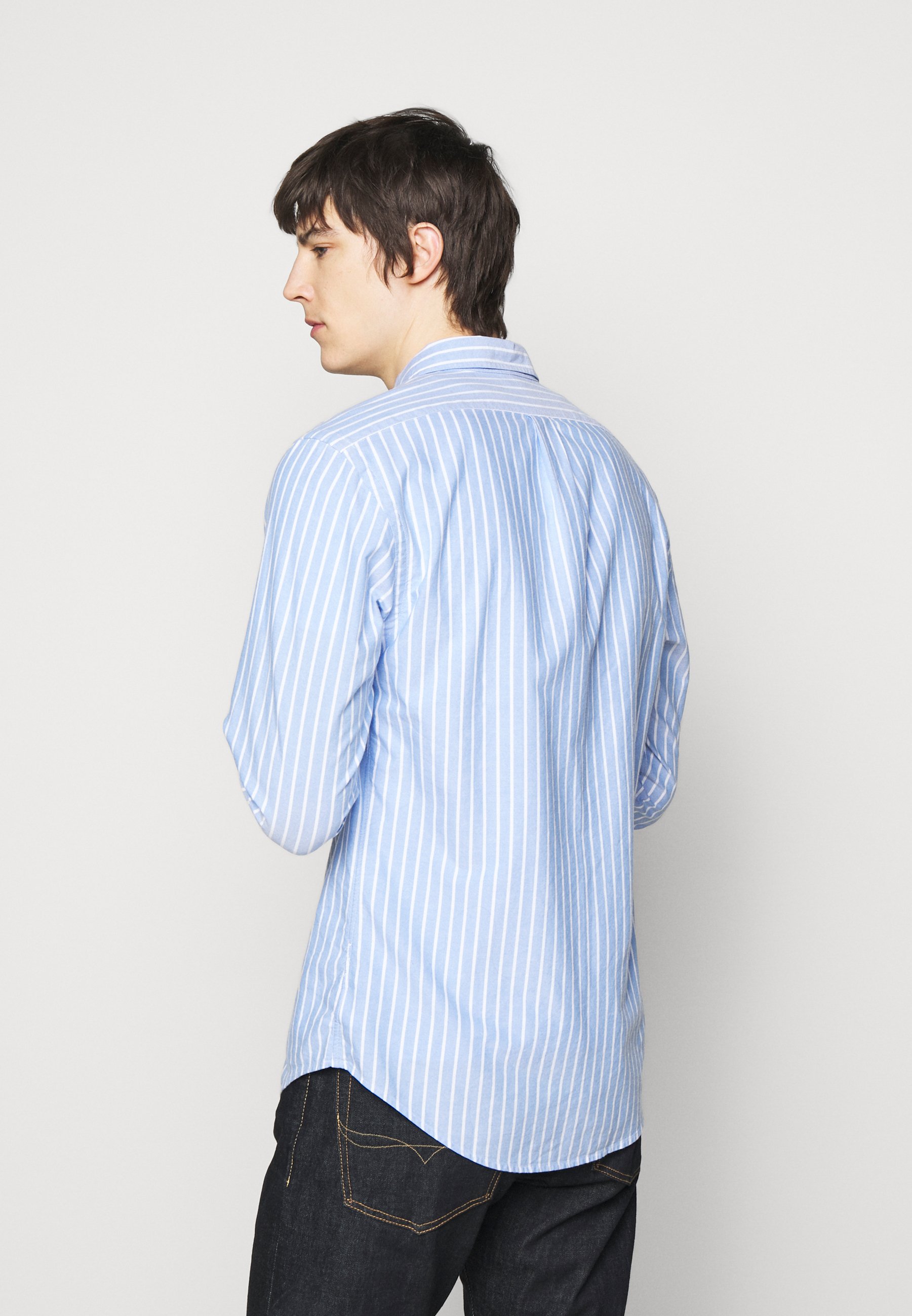Polo Ralph Lauren SLIM FIT STRIPED OXFORD SHIRT - Shirt - blue/white/white