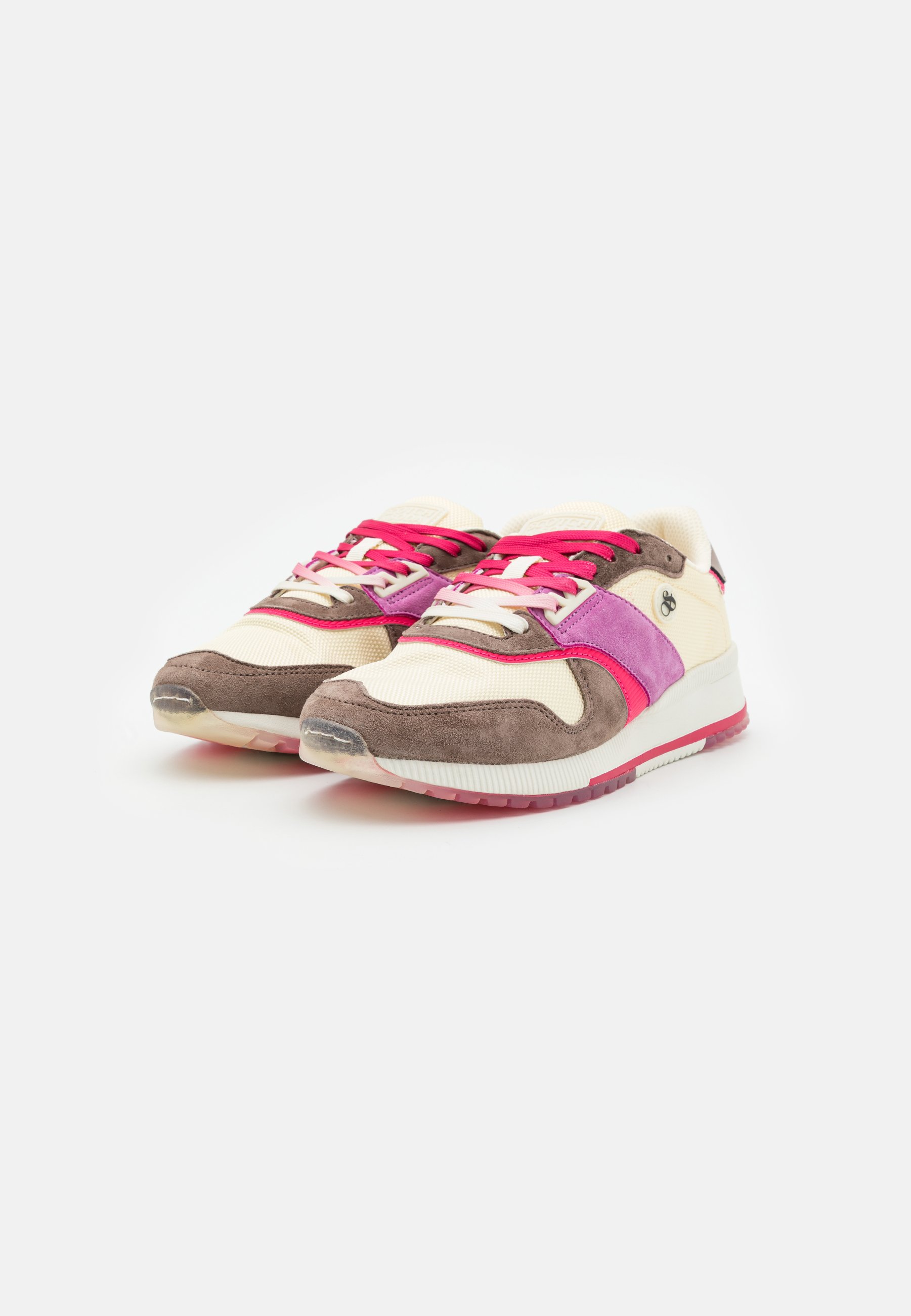 Scotch & Soda VIVI - Trainers - taupe/multi-coloured/pink