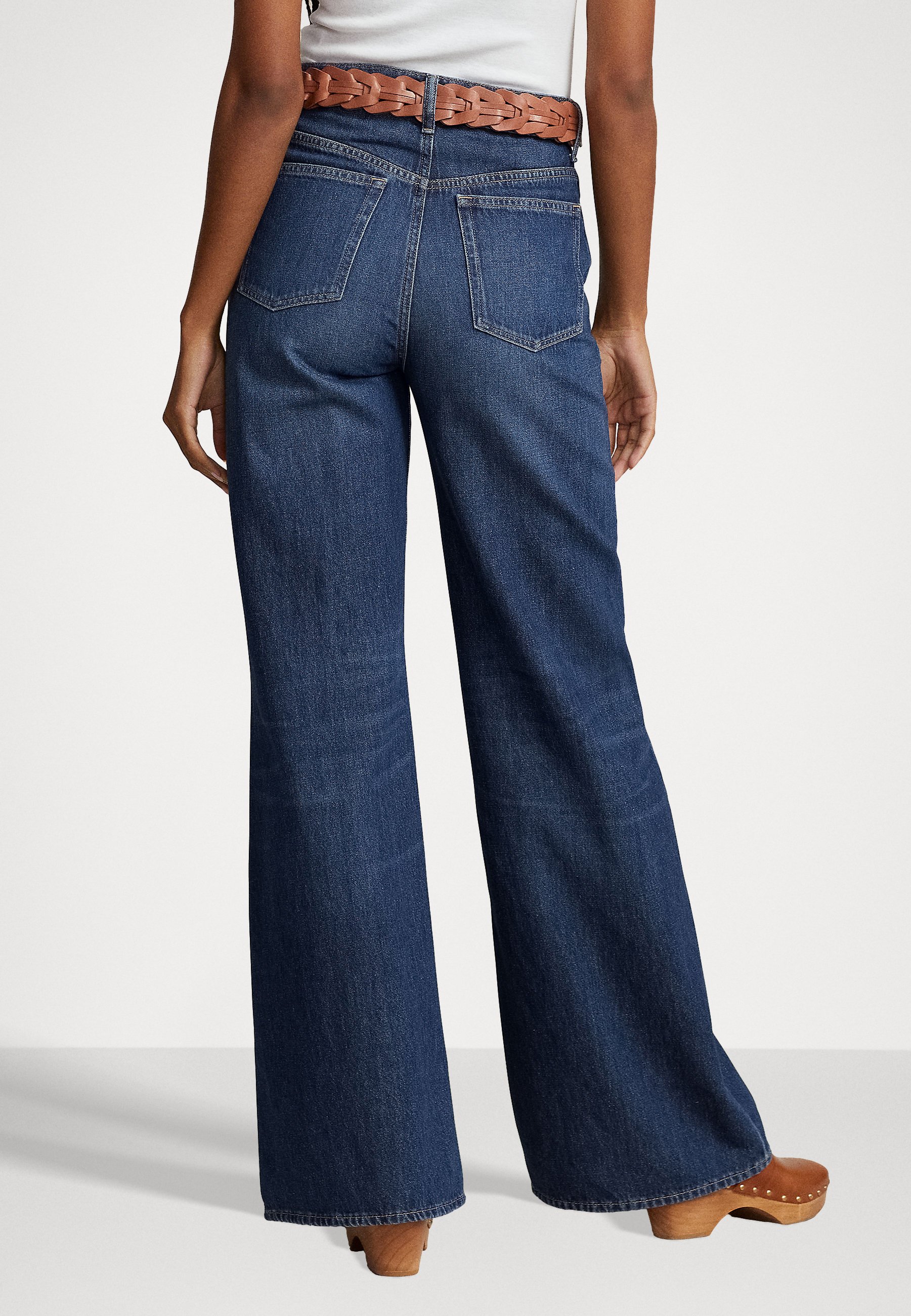 Polo Ralph Lauren WIDE LEG - Flared Jeans - ayora wash/dark blue