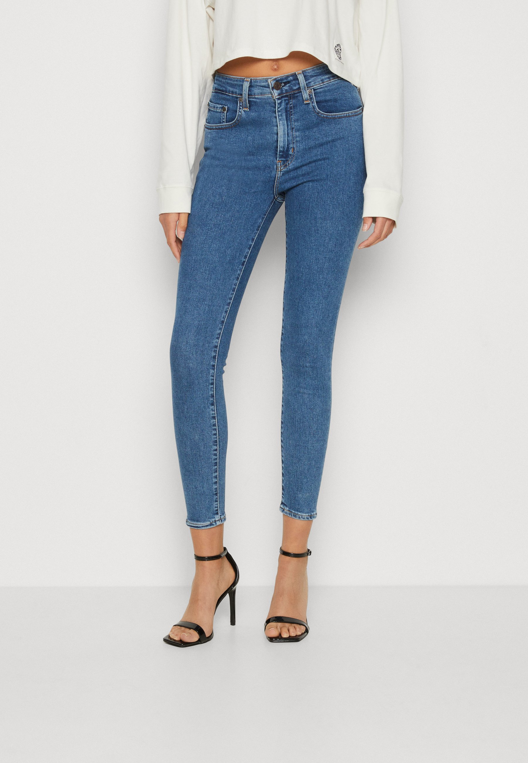 Levi's® 721™ HIGH RISE SKINNY - Jeans Skinny Fit - beach break stone/stone blue denim