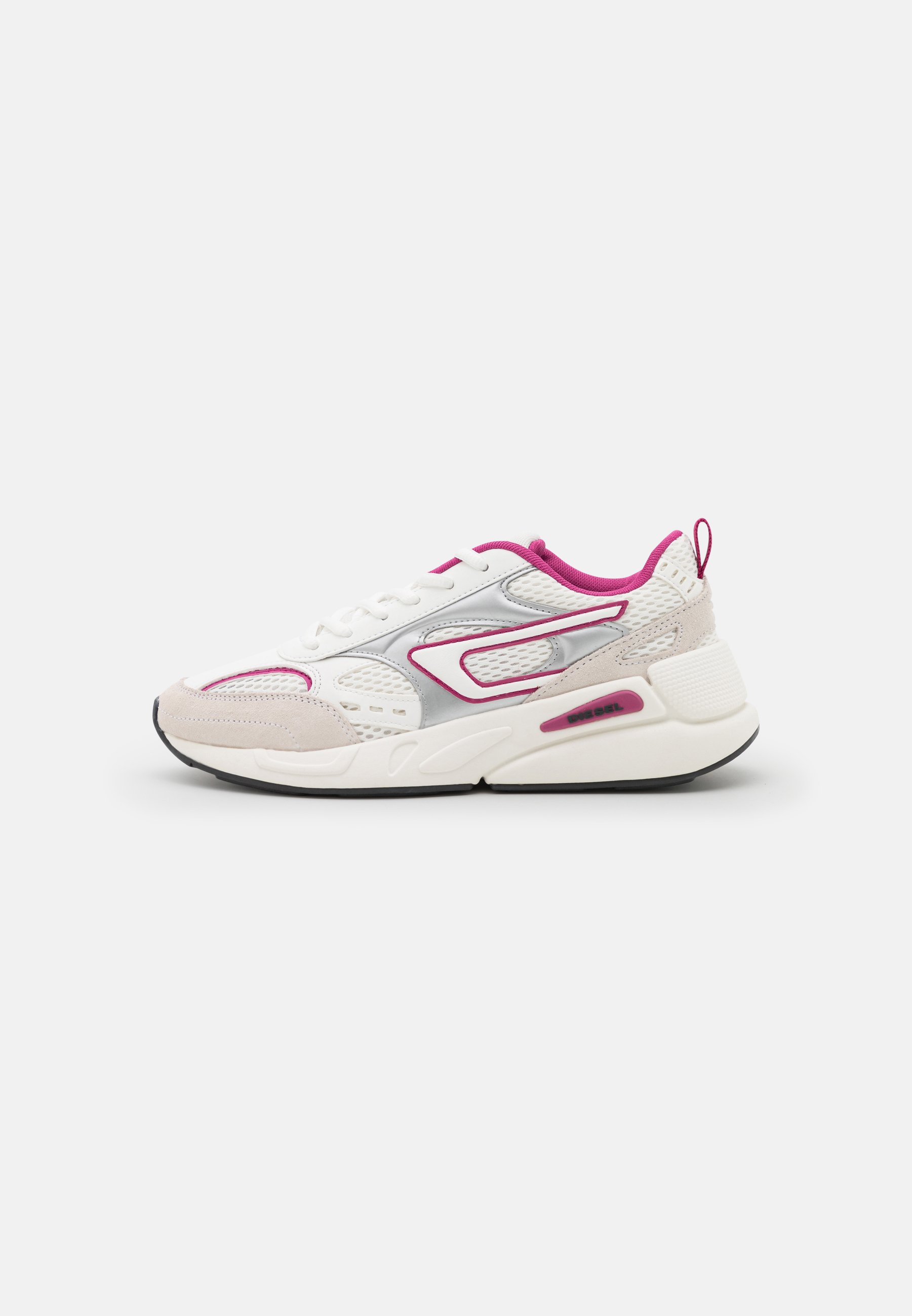 Diesel S-SERENDIPITY SPORT - Trainers - metallic/pink/white