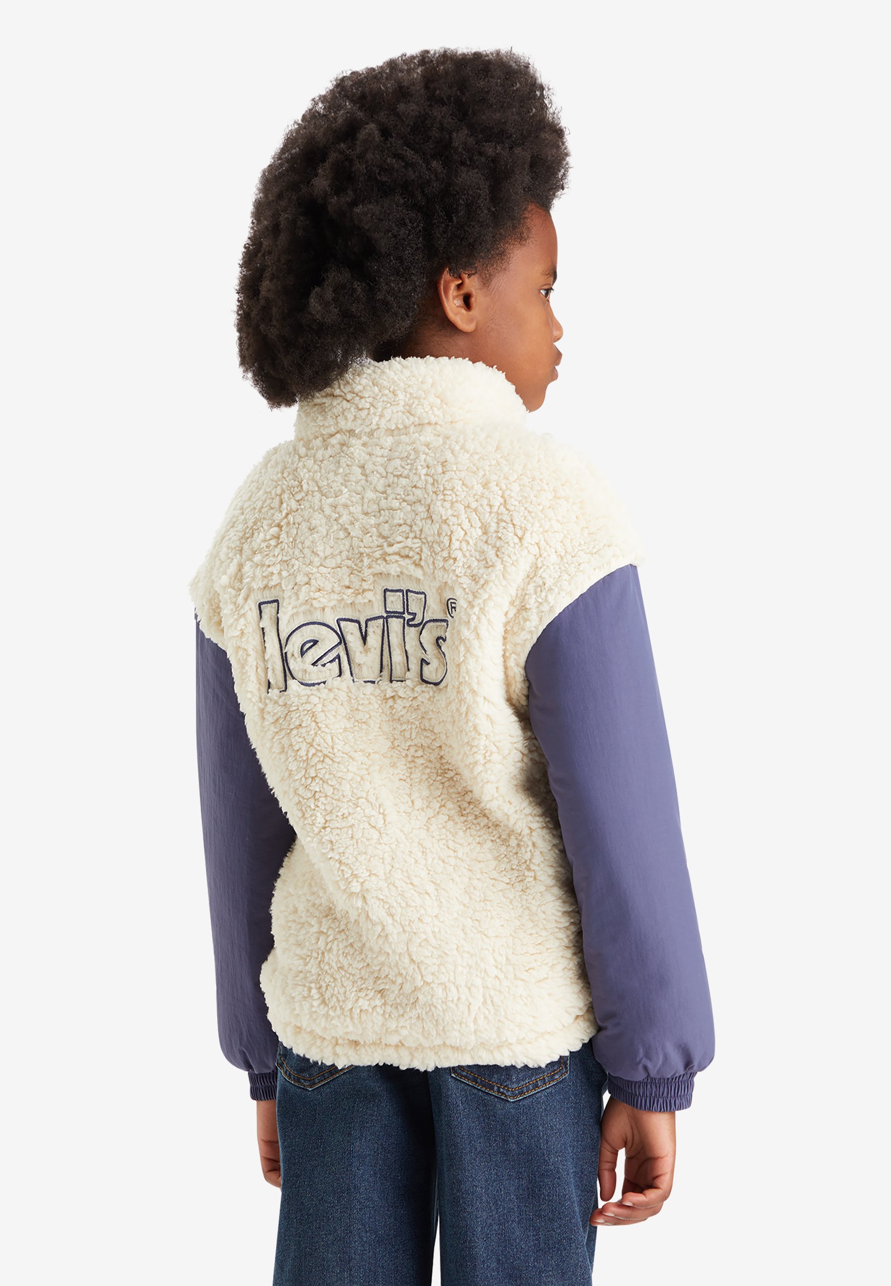 Levi's® BOXY FIT - Fleece jacket - antique white/off-white